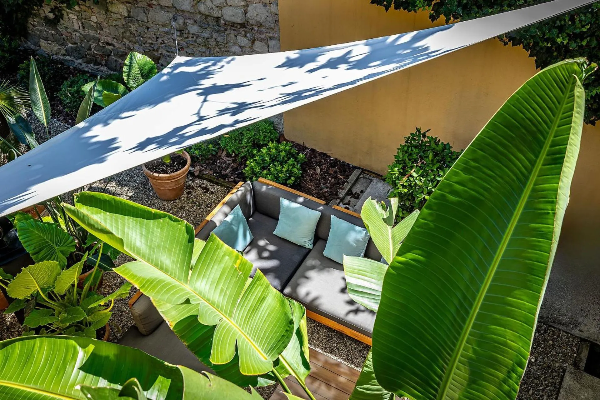 Patio in Hotel Ungherese Small Luxury Hotel