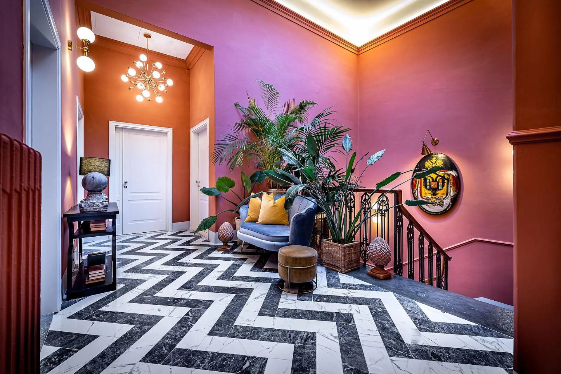 Lobby or reception in Hotel Ungherese Small Luxury Hotel