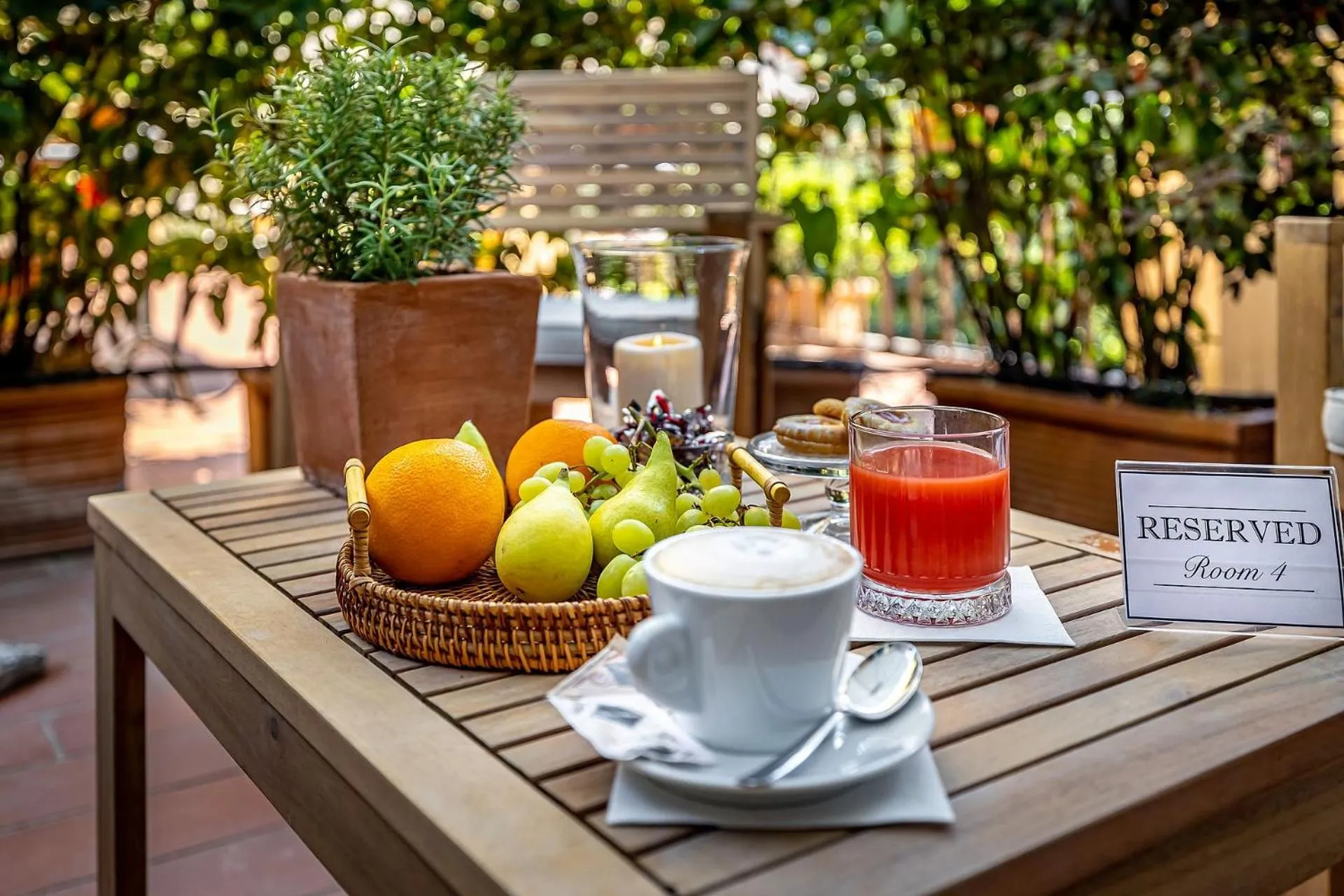 Food close-up in Hotel Ungherese Small Luxury Hotel