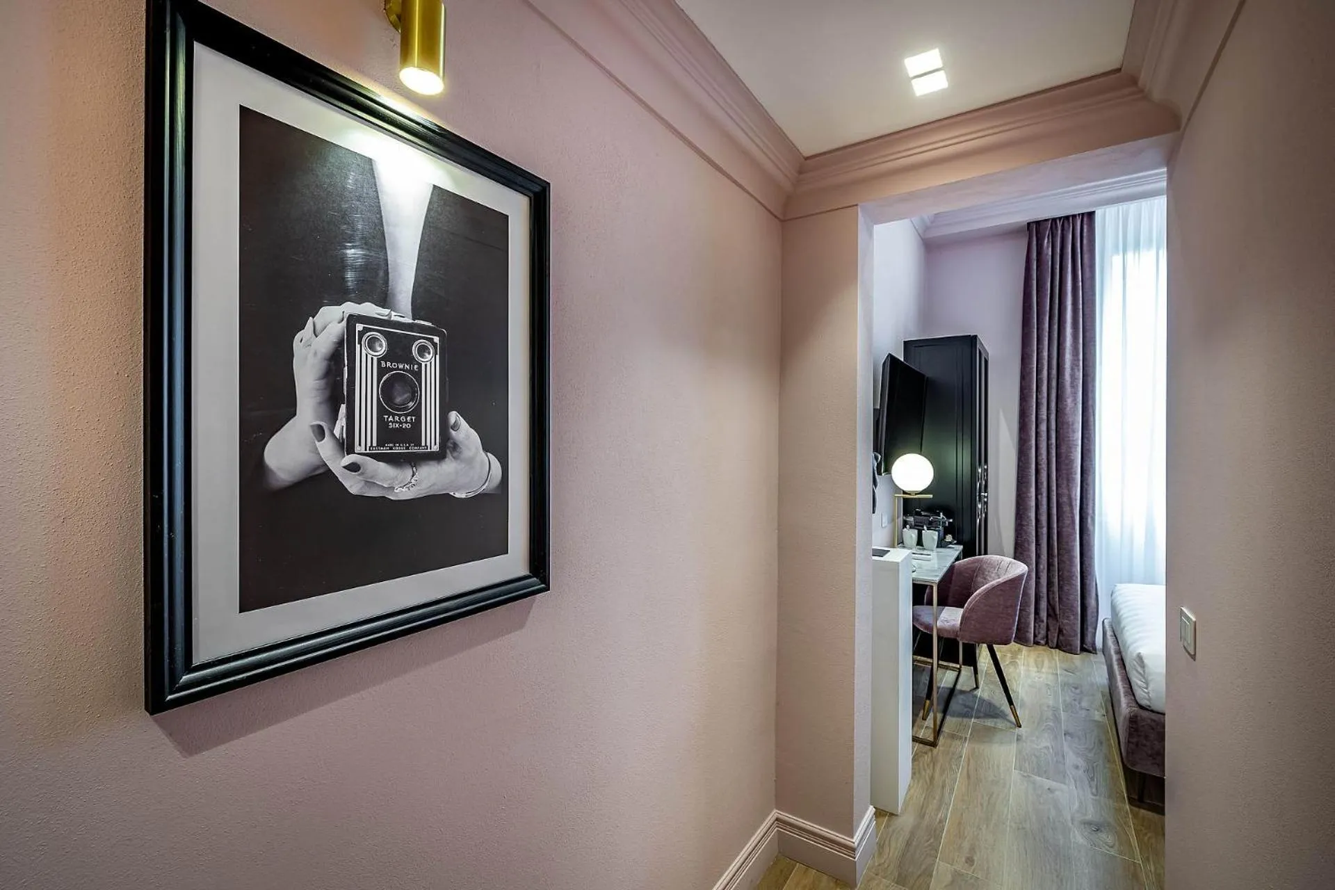 Decorative detail in Hotel Ungherese Small Luxury Hotel