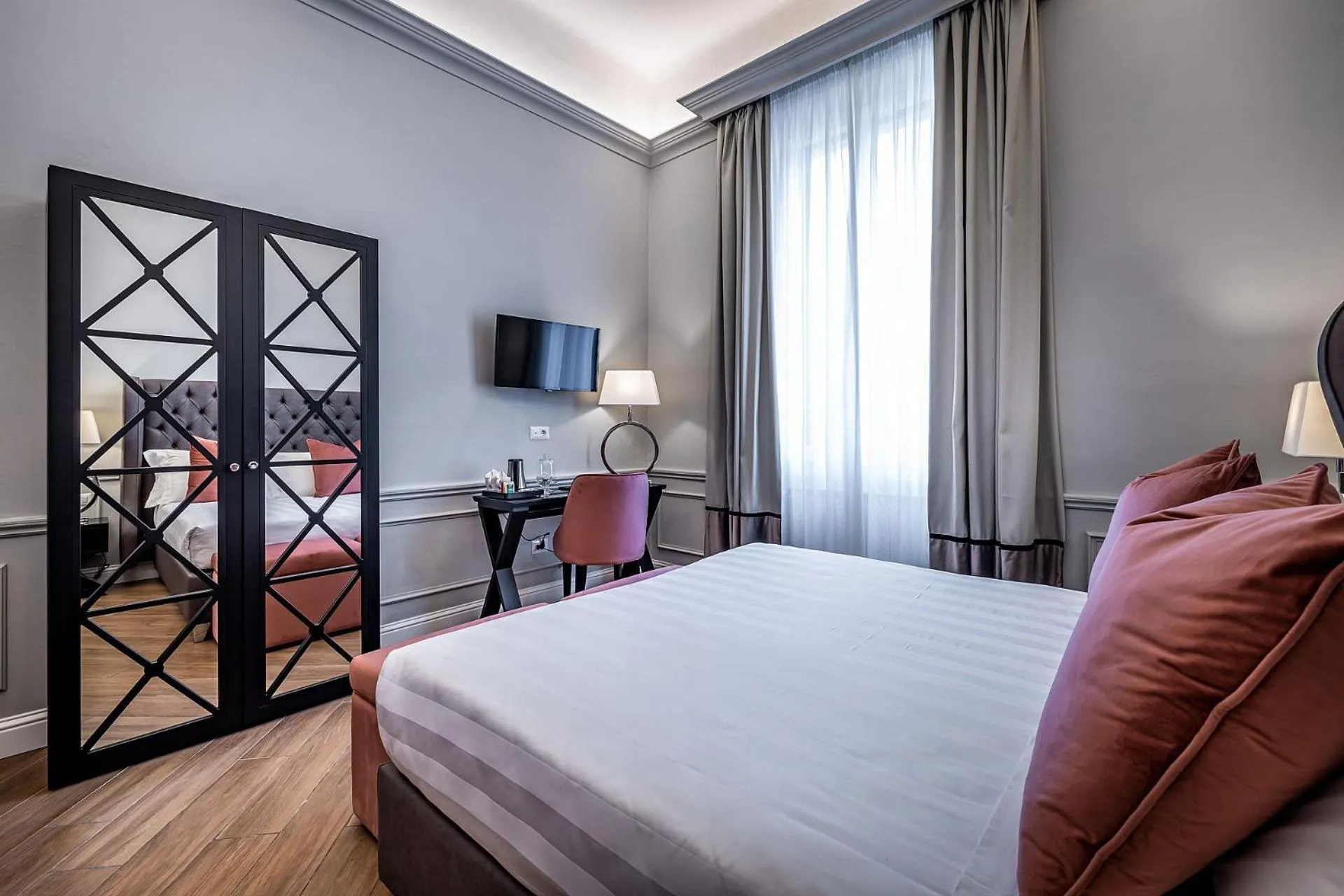 Bed in Hotel Ungherese Small Luxury Hotel