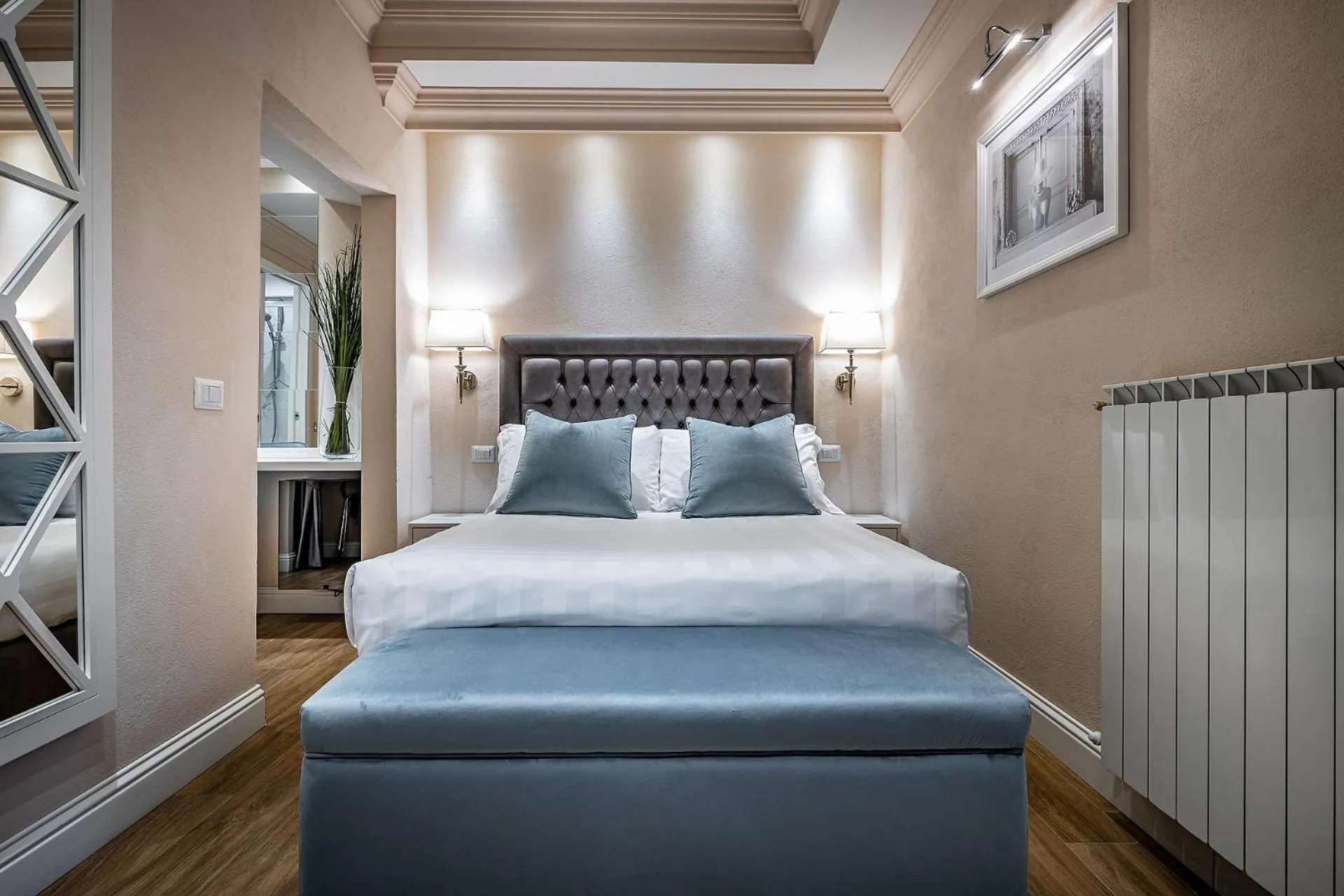 Bed in Hotel Ungherese Small Luxury Hotel