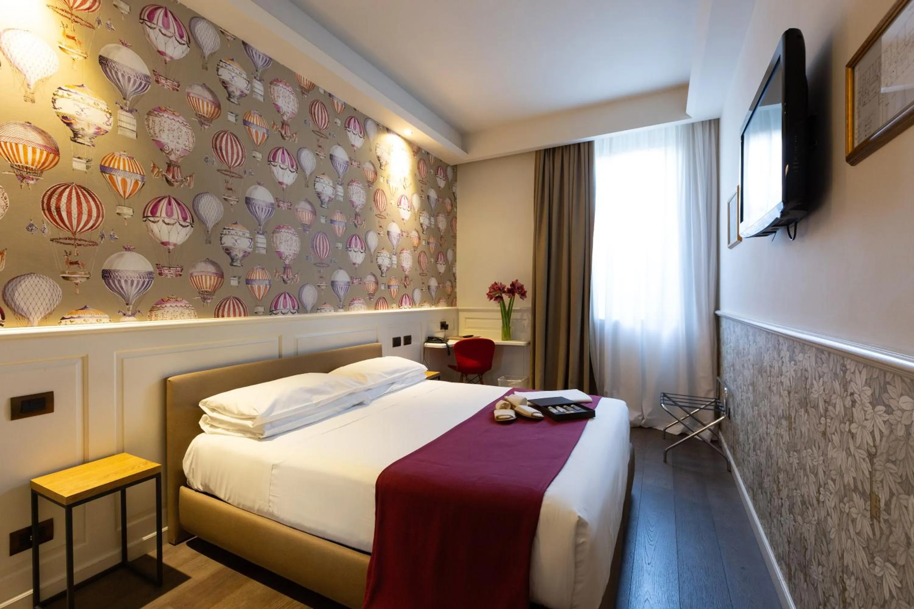 Bedroom, Bed in Hotel Silla