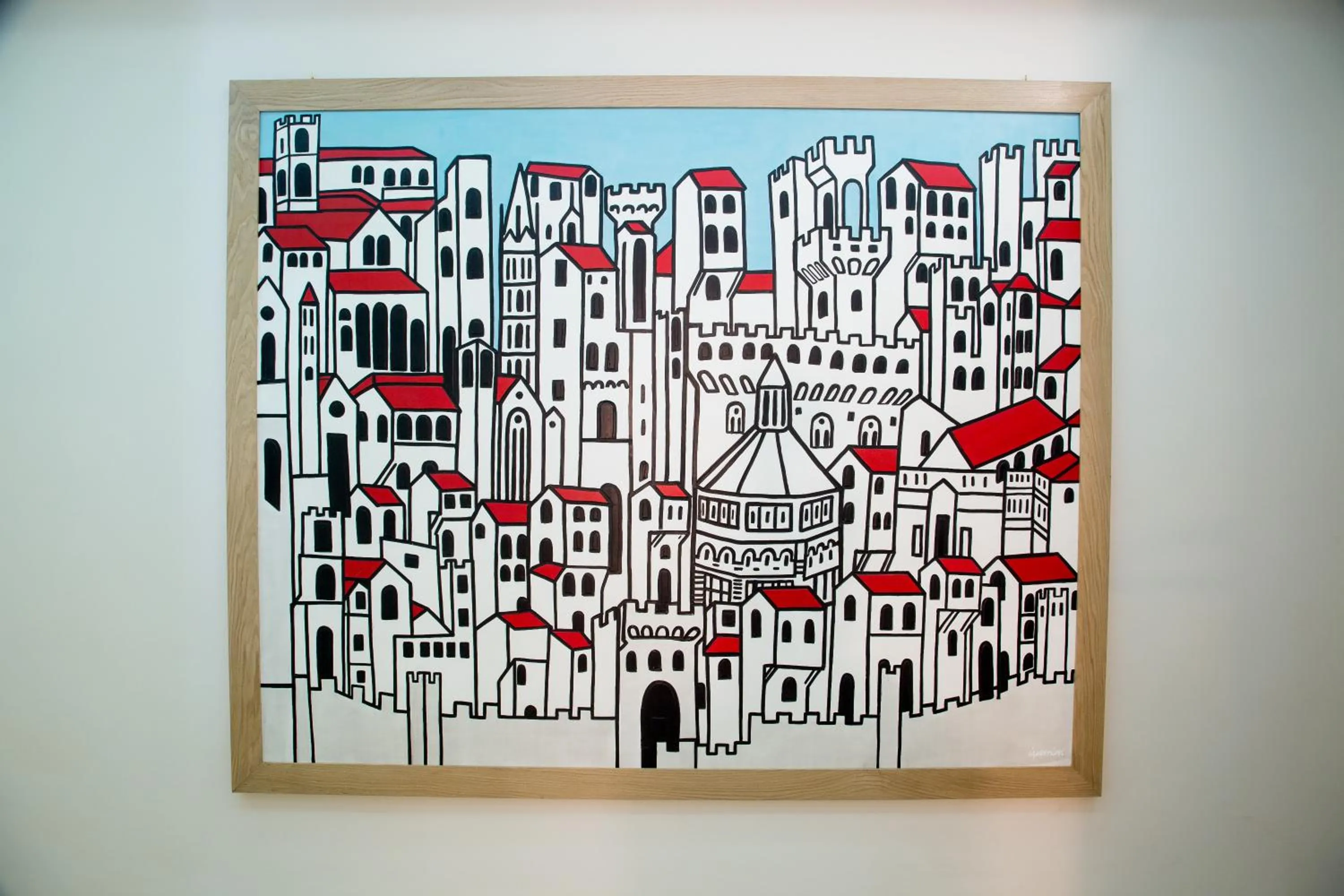 Decorative detail in Hotel Silla