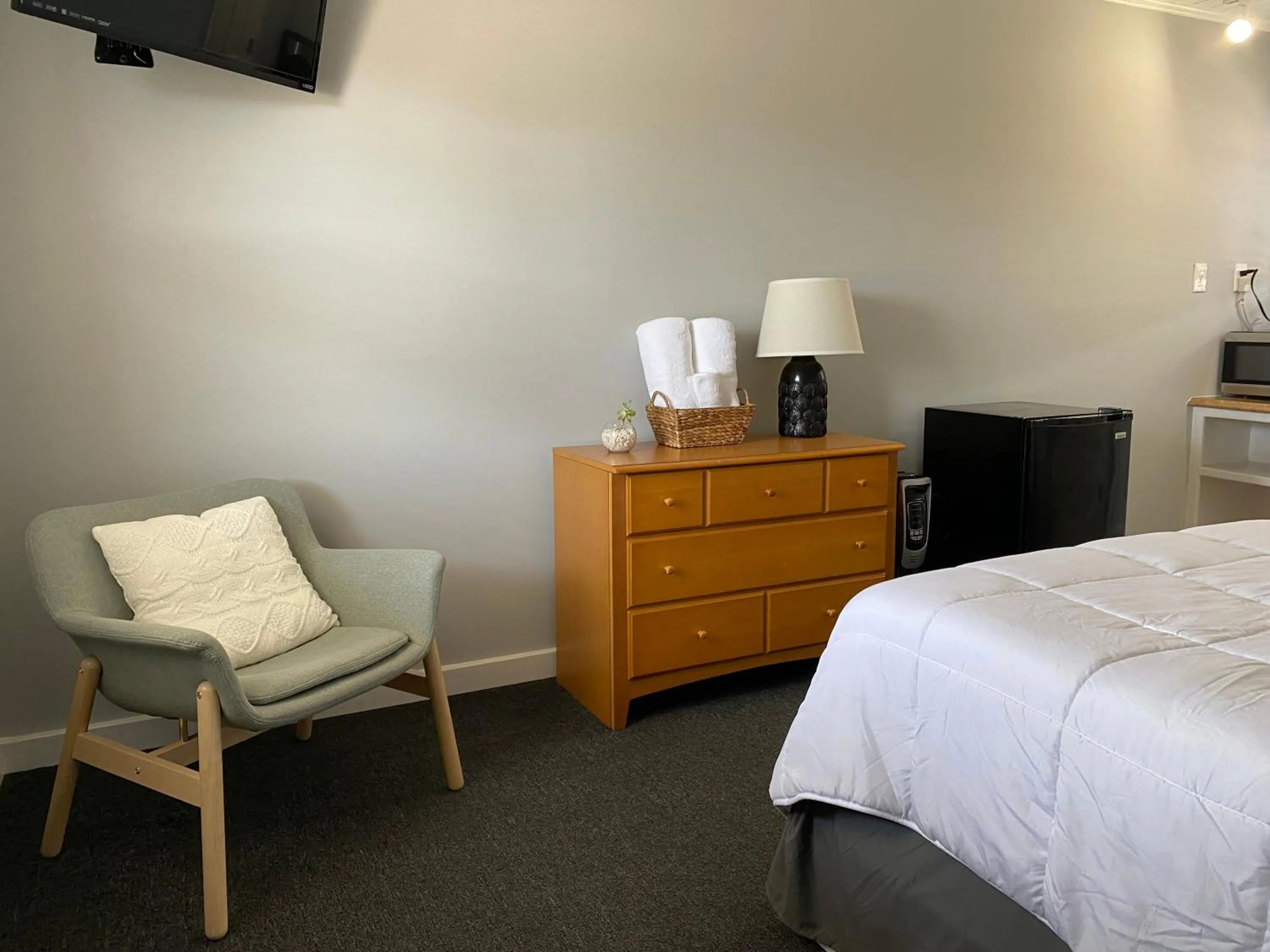 Bed in Tower Circle Motel