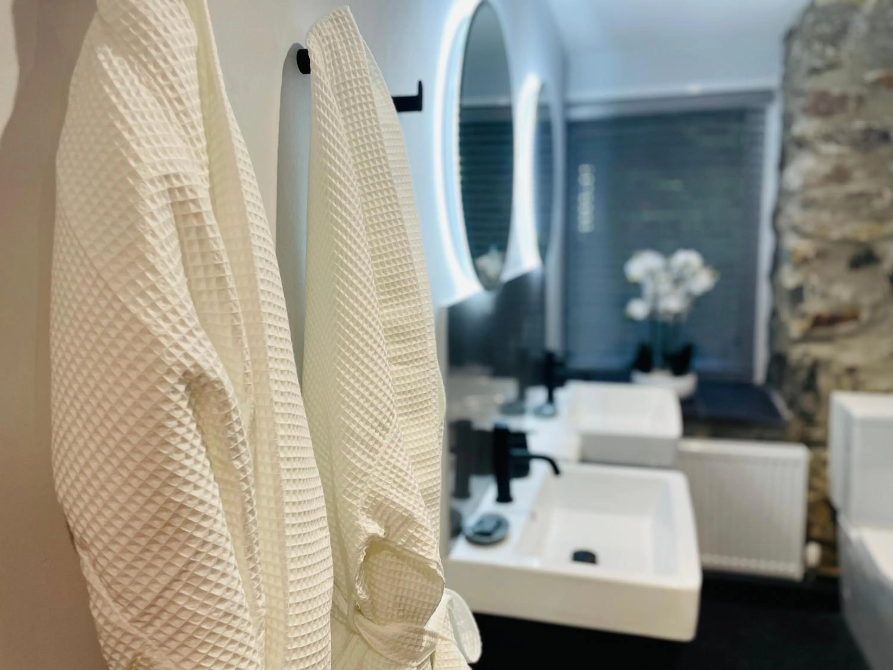 Toilet in Prince Llewelyn Hotel