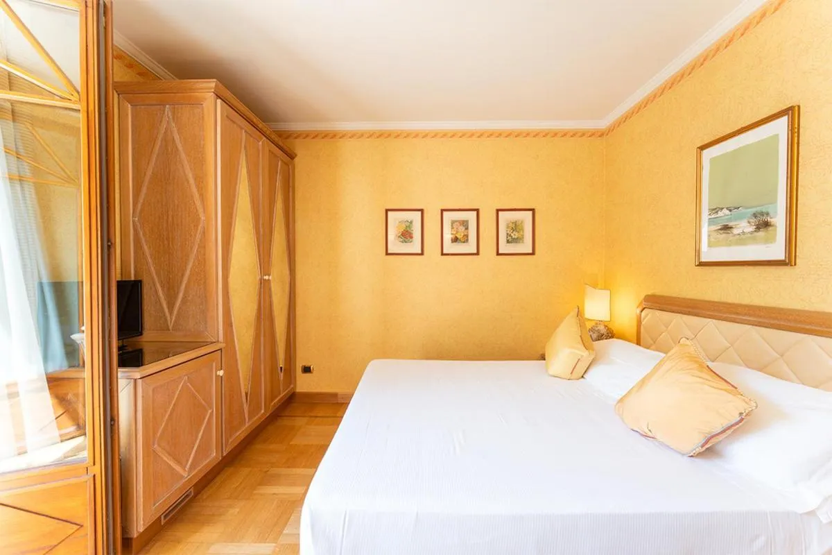 Bed in Park Hotel Villa Ariston