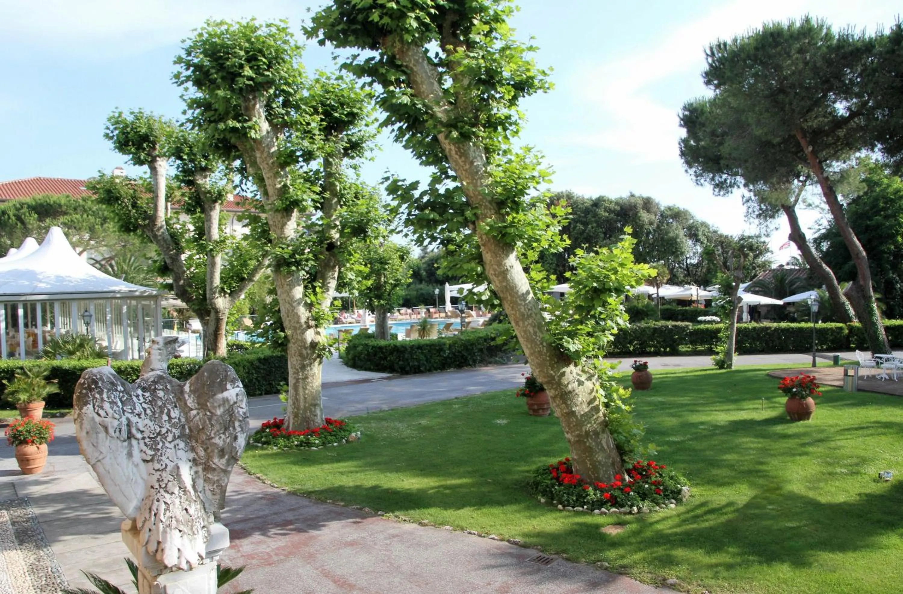 Garden in Park Hotel Villa Ariston