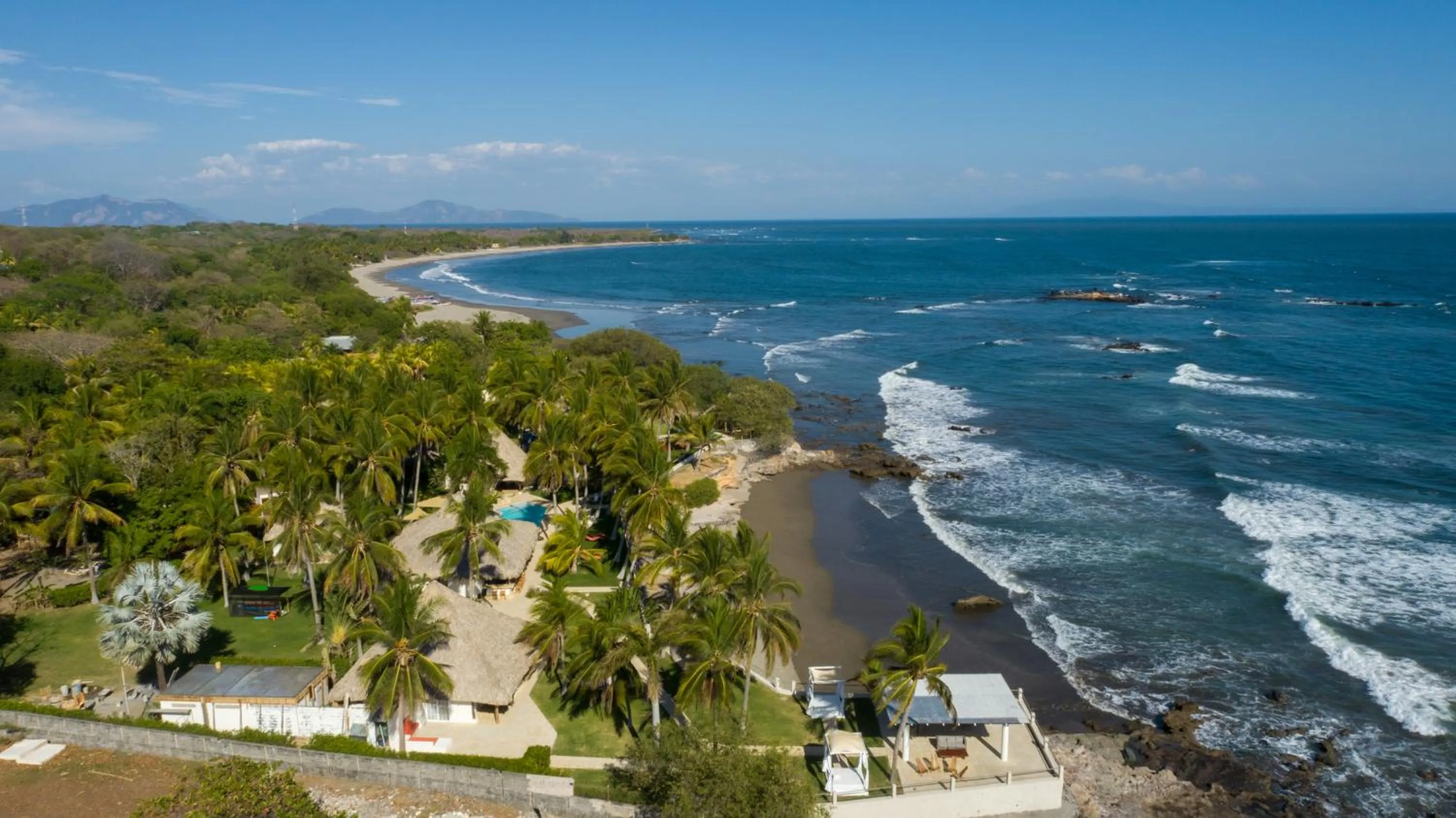 Bird's eye view in Casa del Golfo El Salvador