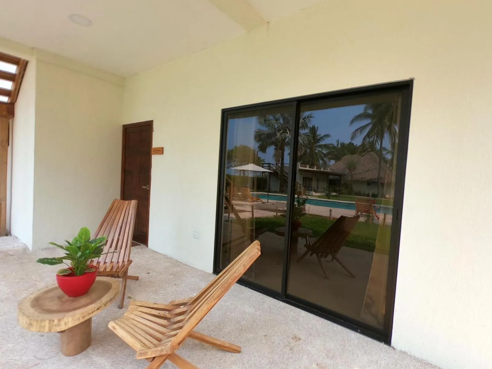 Patio in Casa del Golfo El Salvador