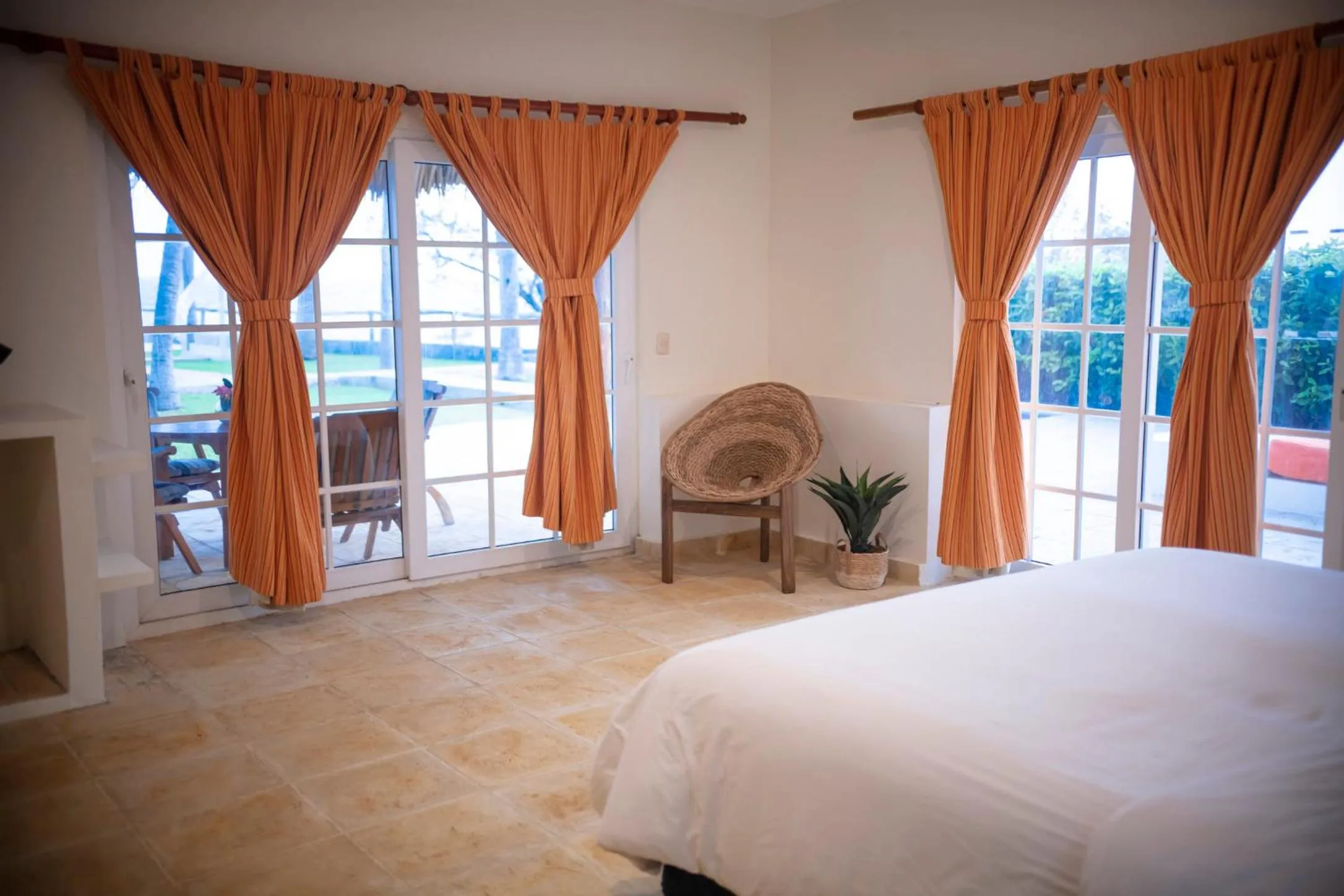 Bed in Casa del Golfo El Salvador