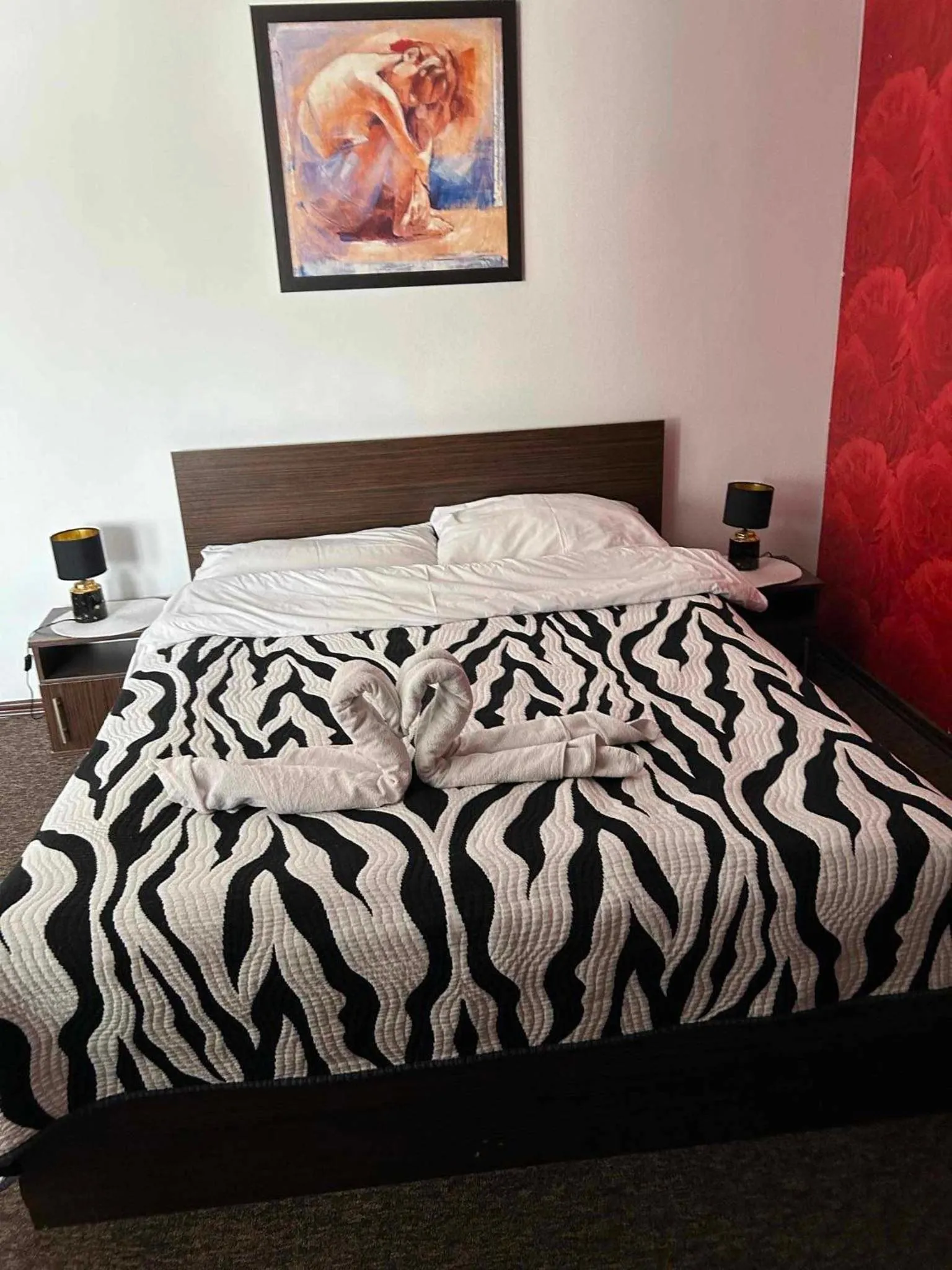 Bed in Motel-Restauracja Ballaton