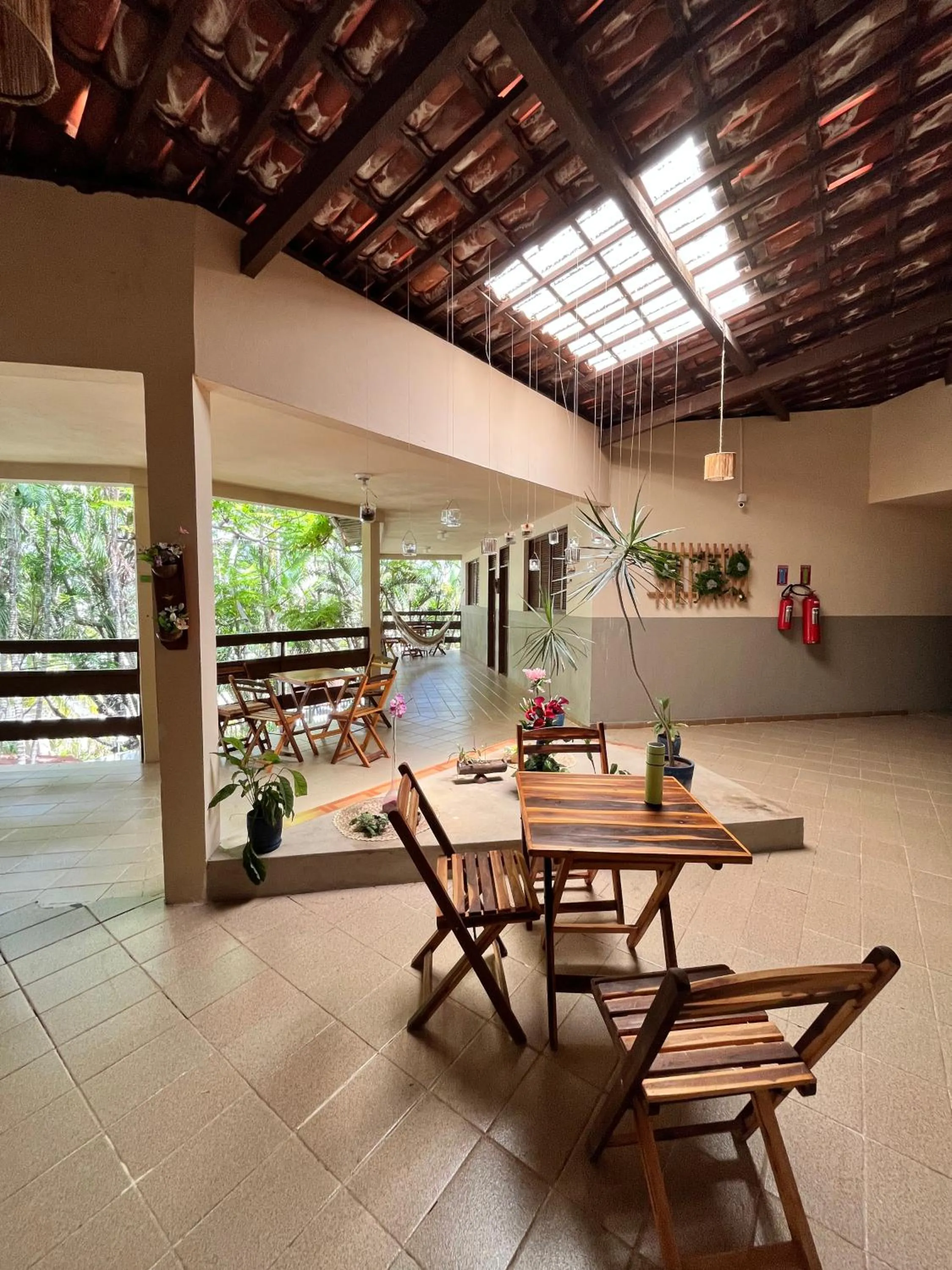 Balcony/Terrace in Pousada Casarão 2030
