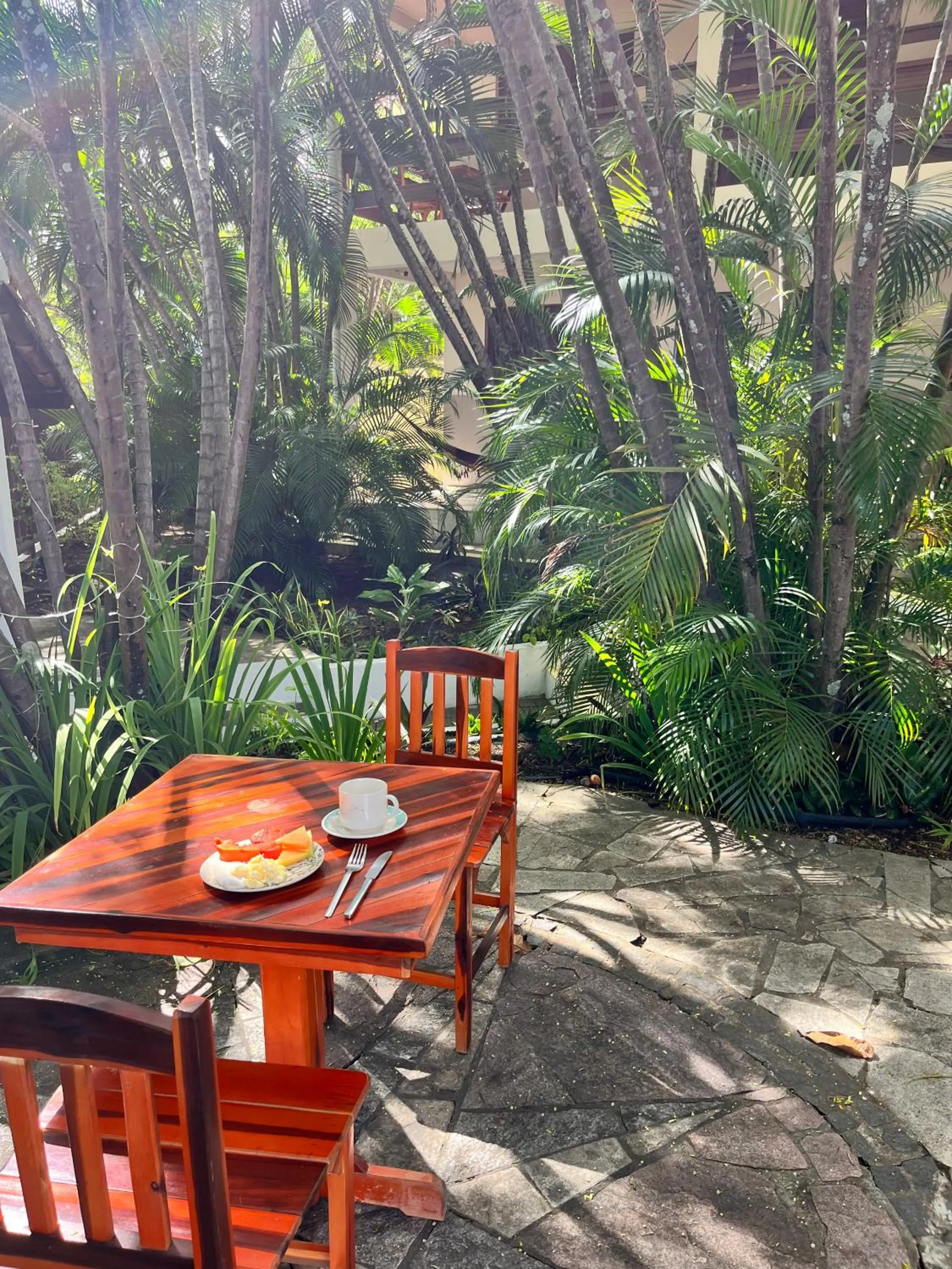 Garden view in Pousada Casarão 2030