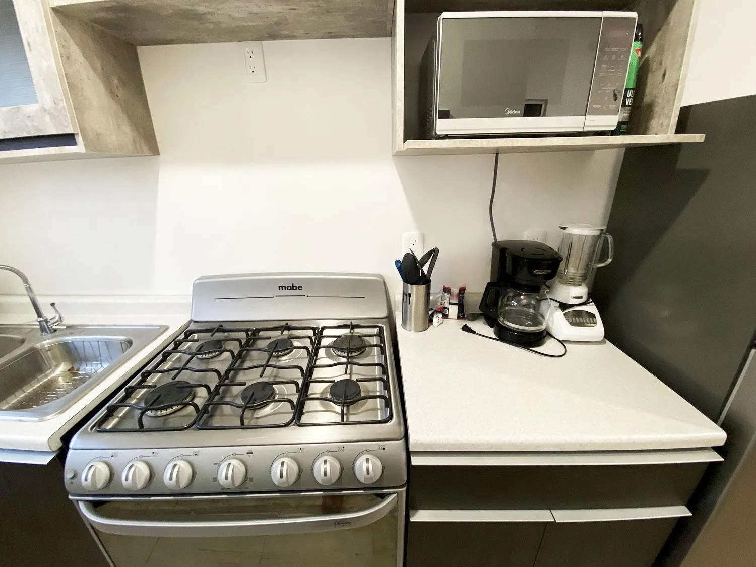 Kitchen or kitchenette in El Wayak - Con Piscina Parking y Parque