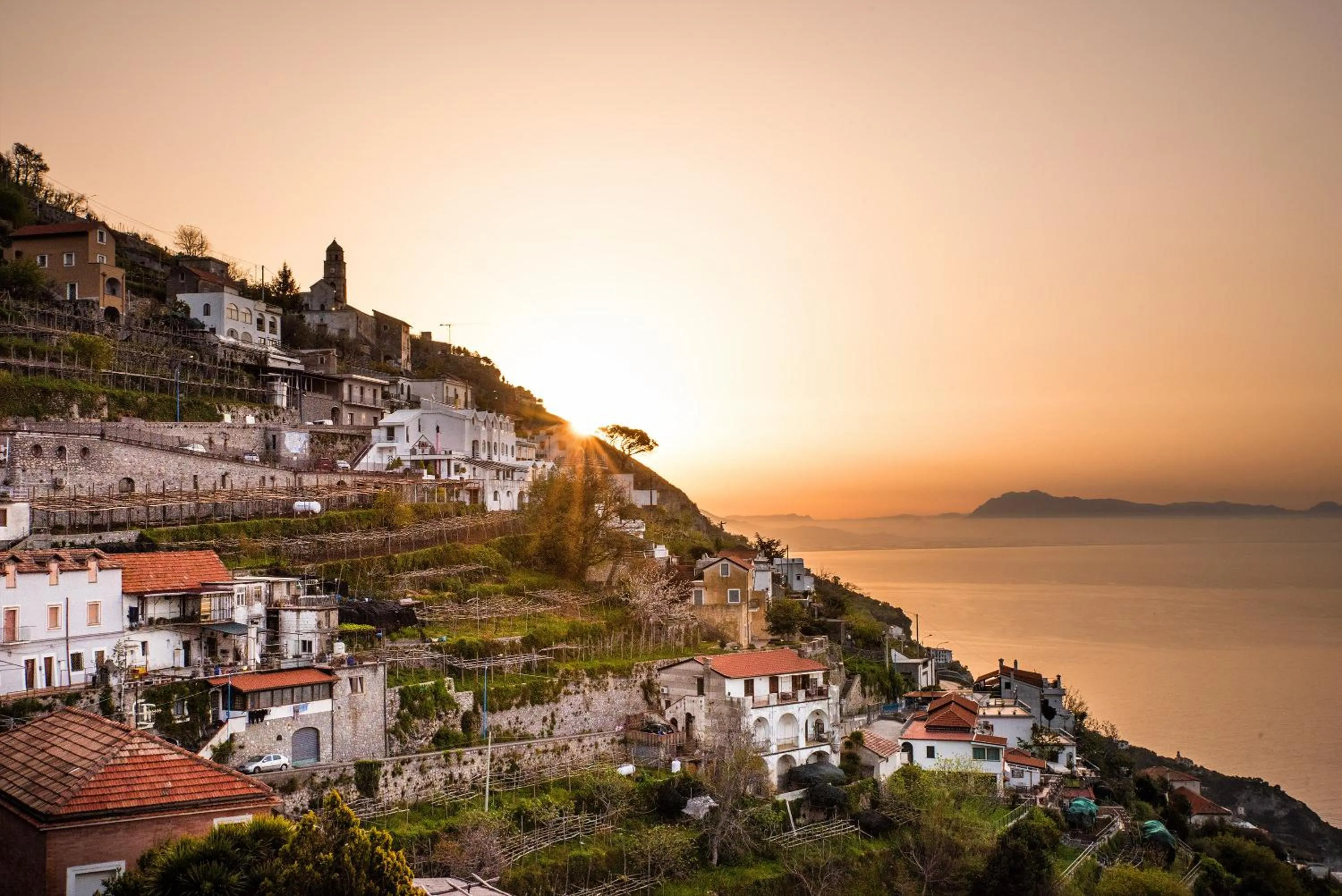 Natural landscape in Albergo Diffuso Bacco Furore