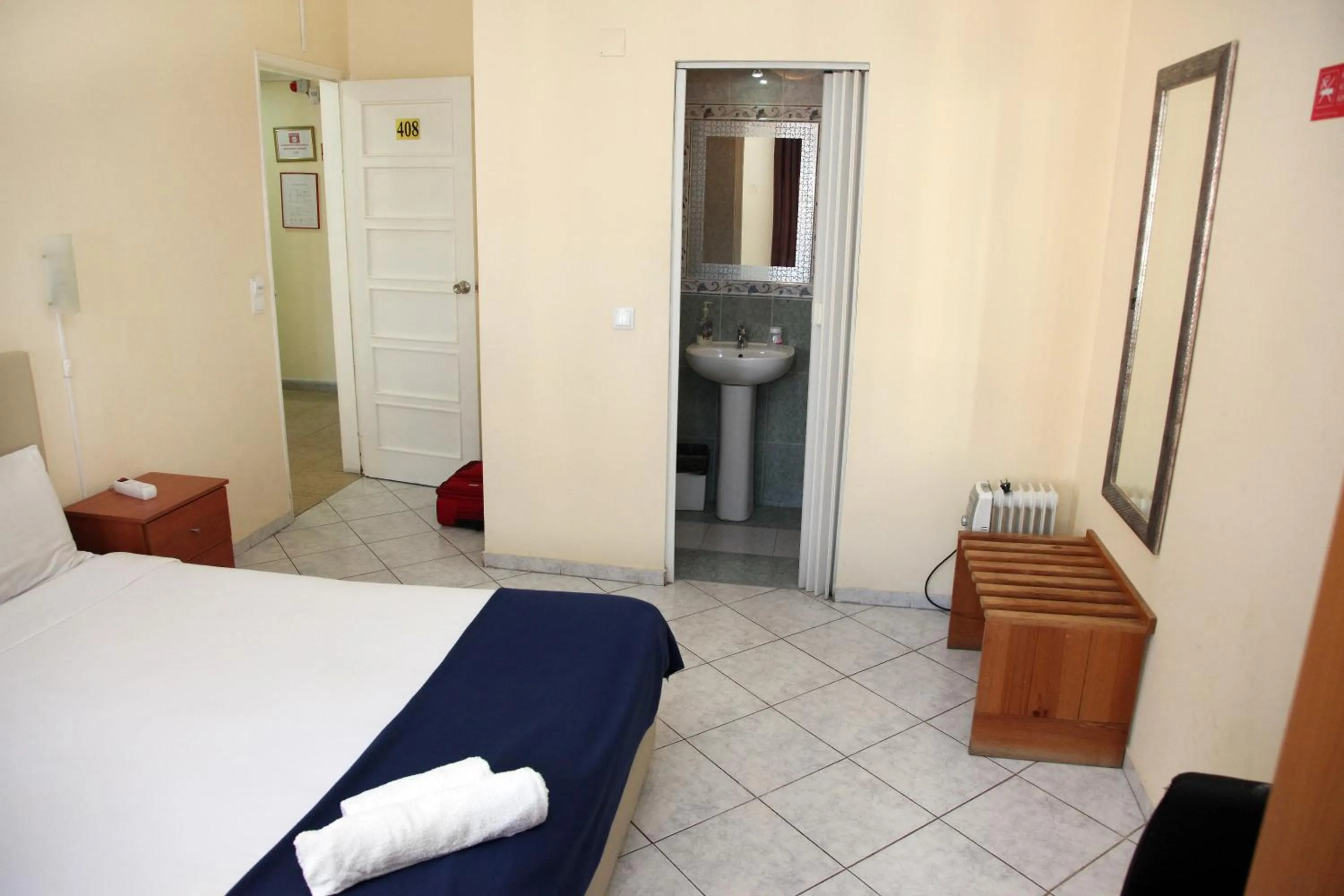 Decorative detail, Bed in Lisbon Suite Home