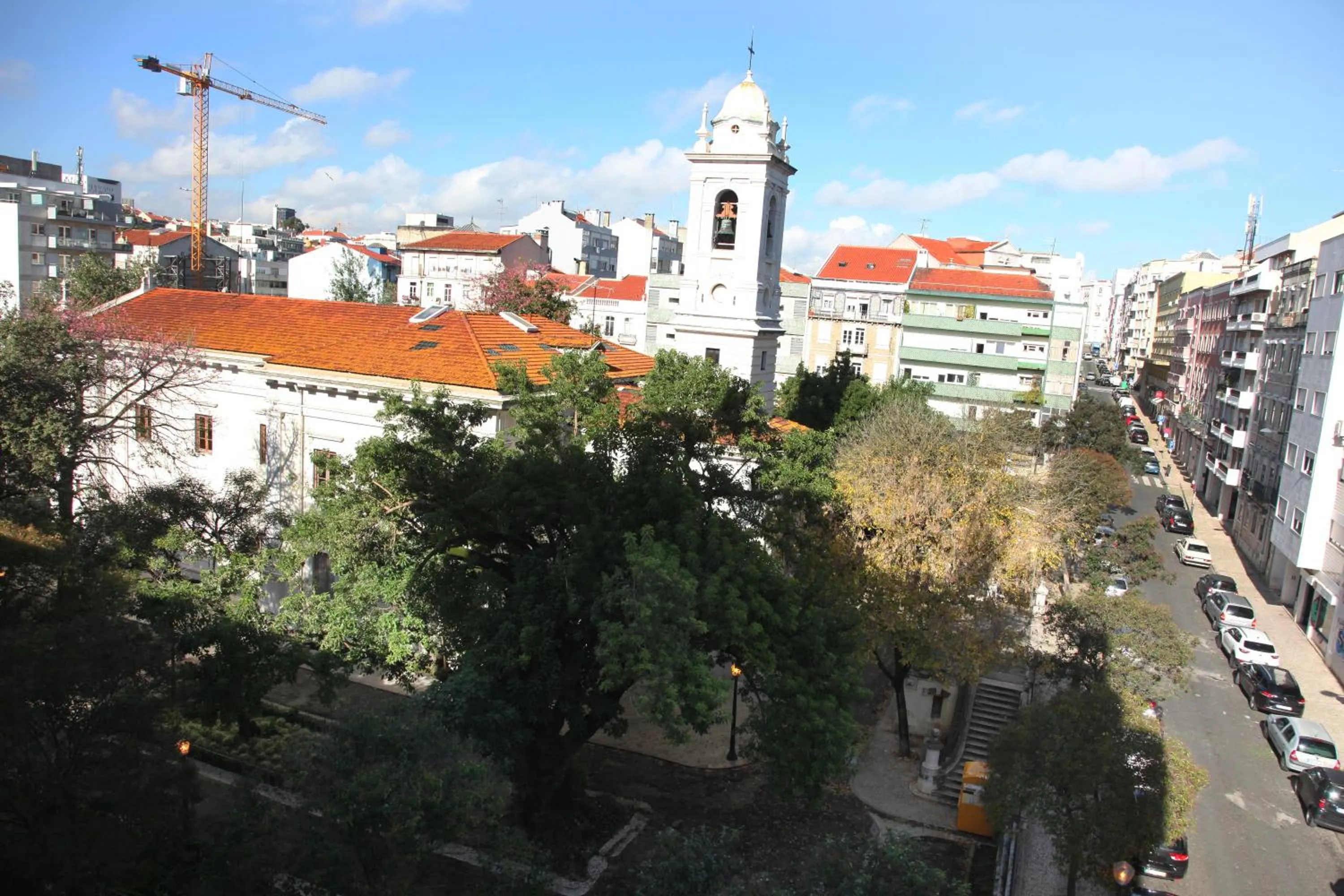 City view in Lisbon Suite Home