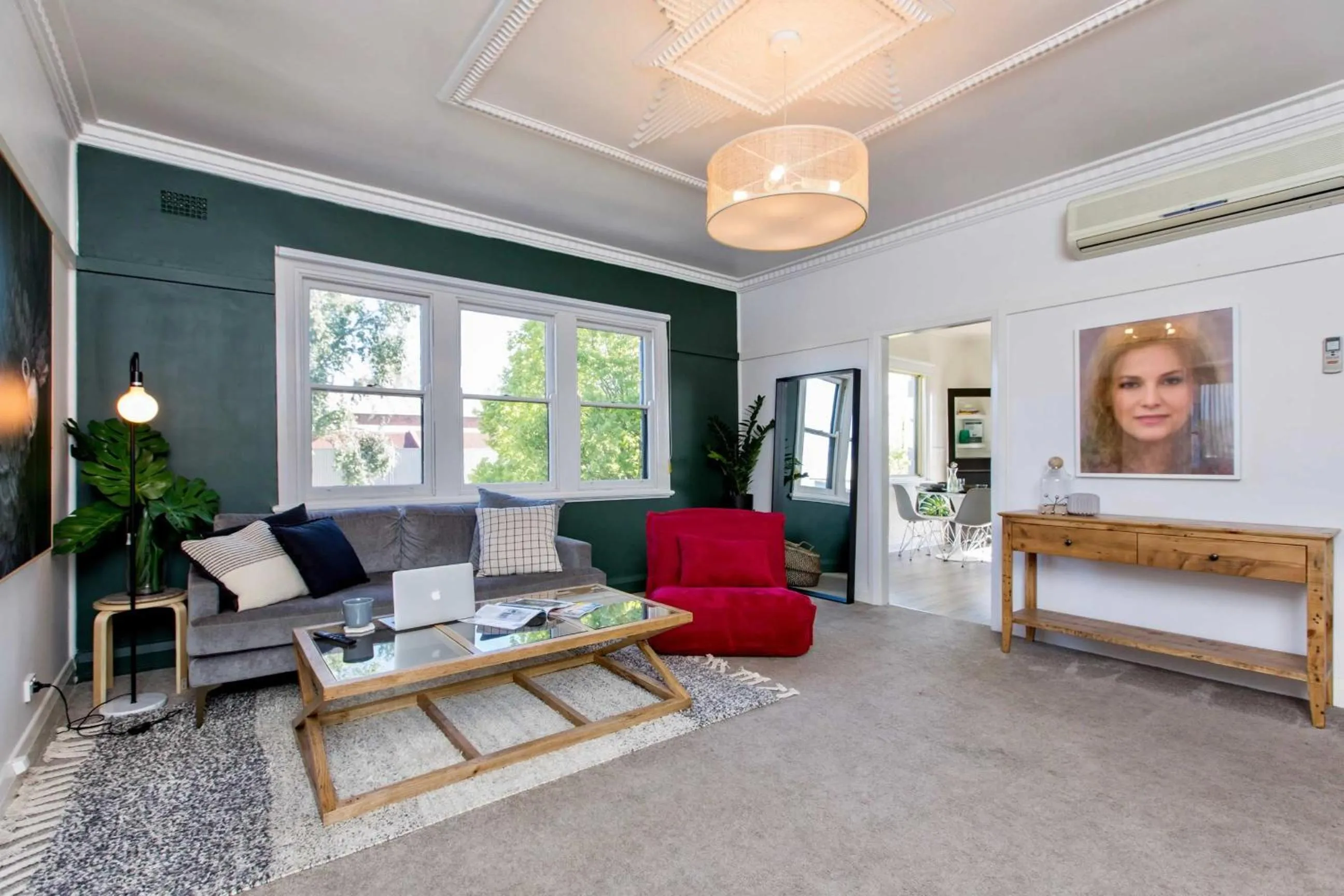 Living room in The Baylis Boutique Apartments