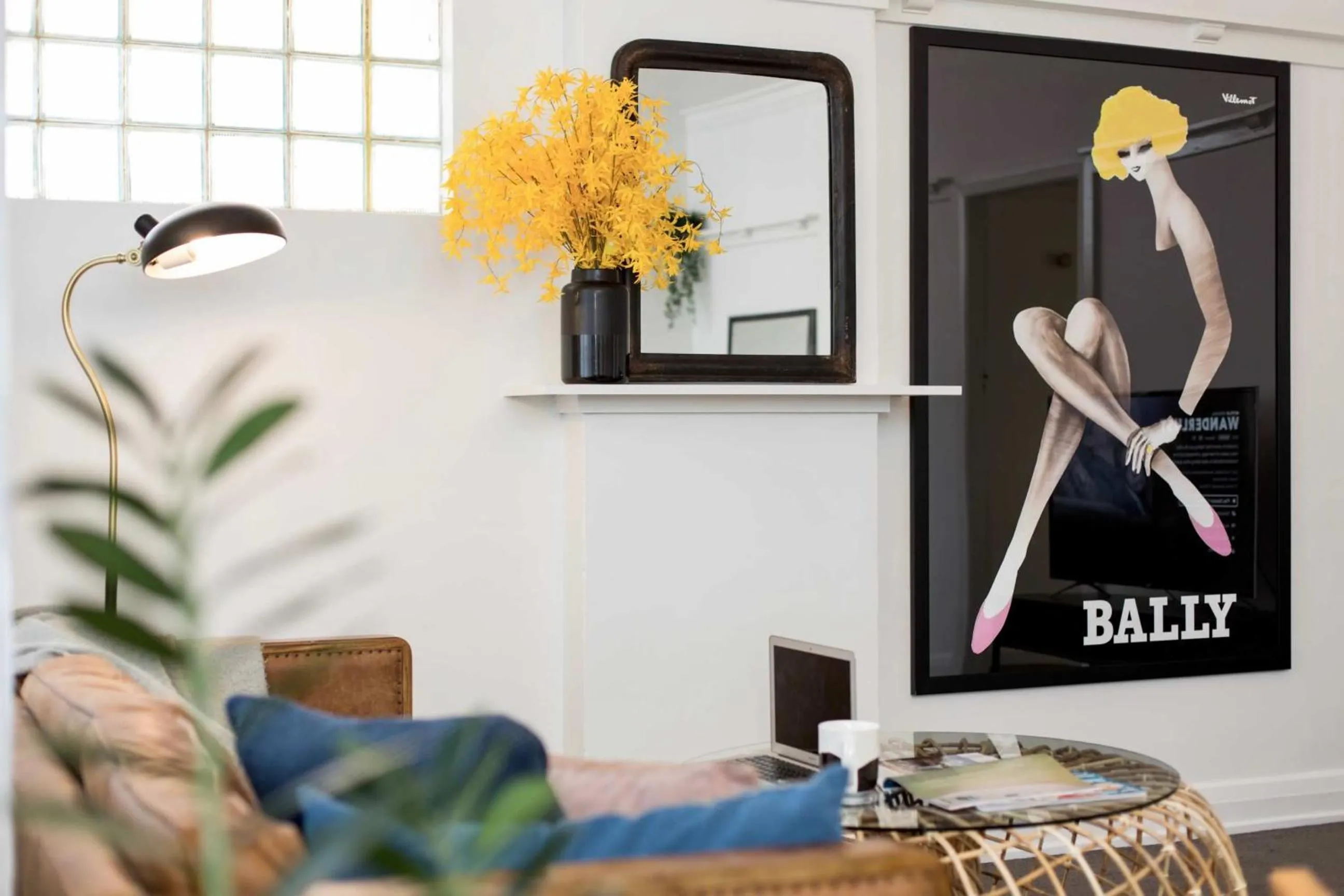 Living room in The Baylis Boutique Apartments