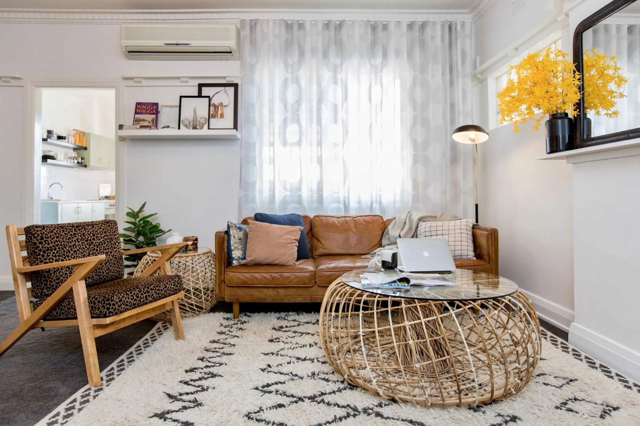 Living room in The Baylis Boutique Apartments