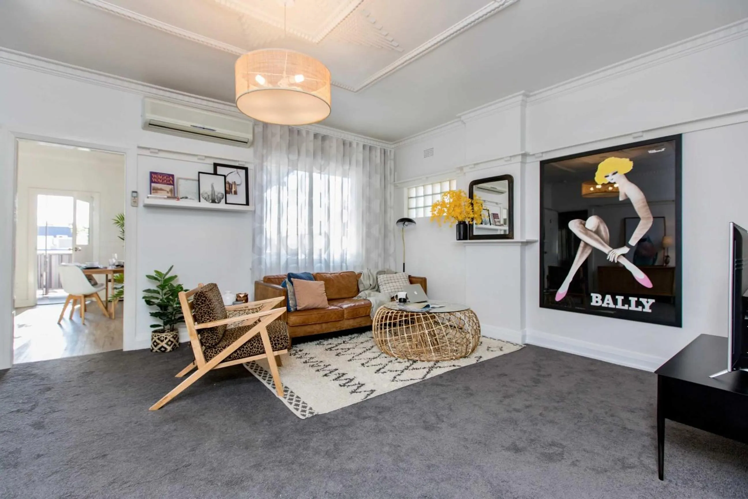 Living room in The Baylis Boutique Apartments