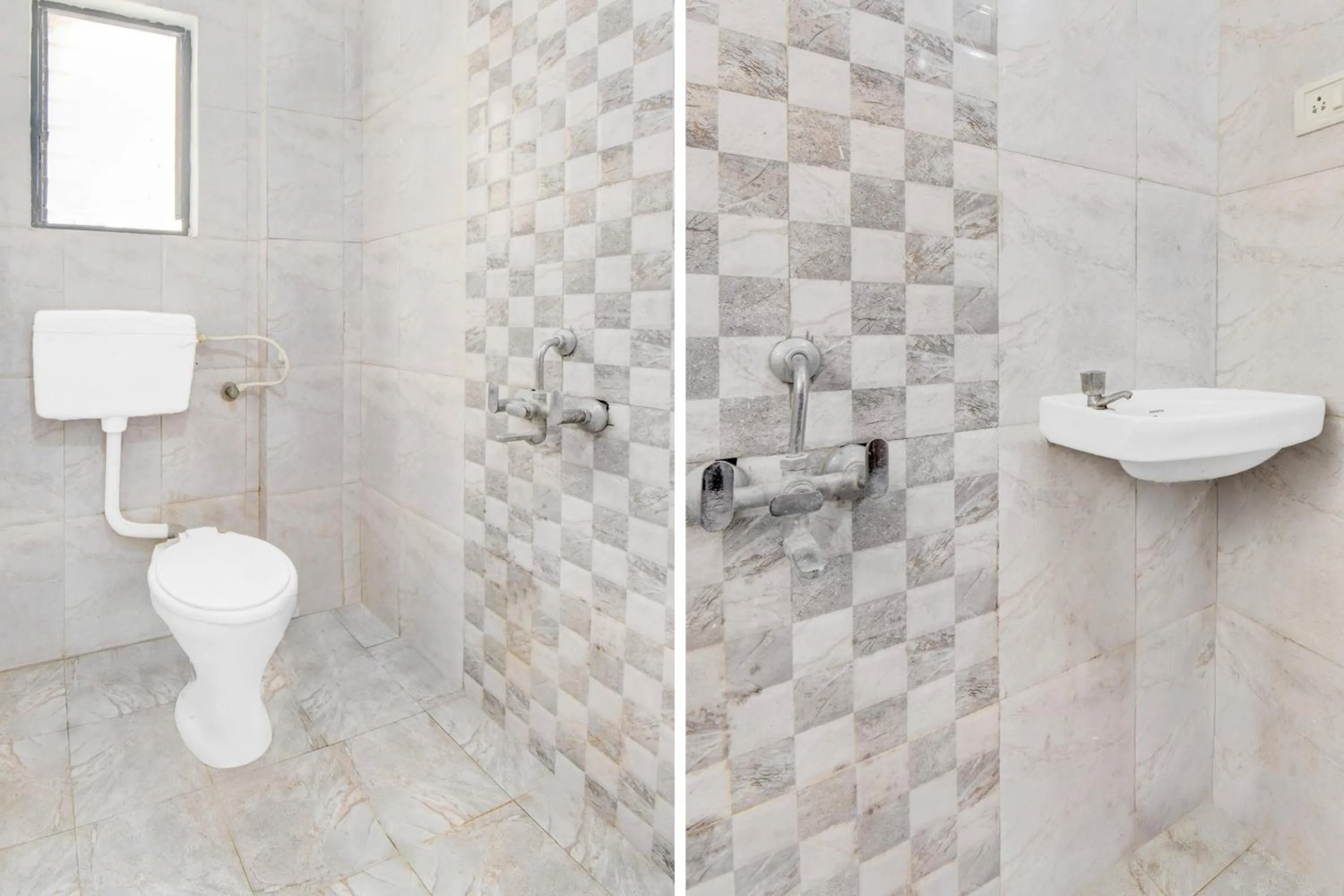 Bathroom in Hotel O Western Avenue Pune Formerly Happy Stay