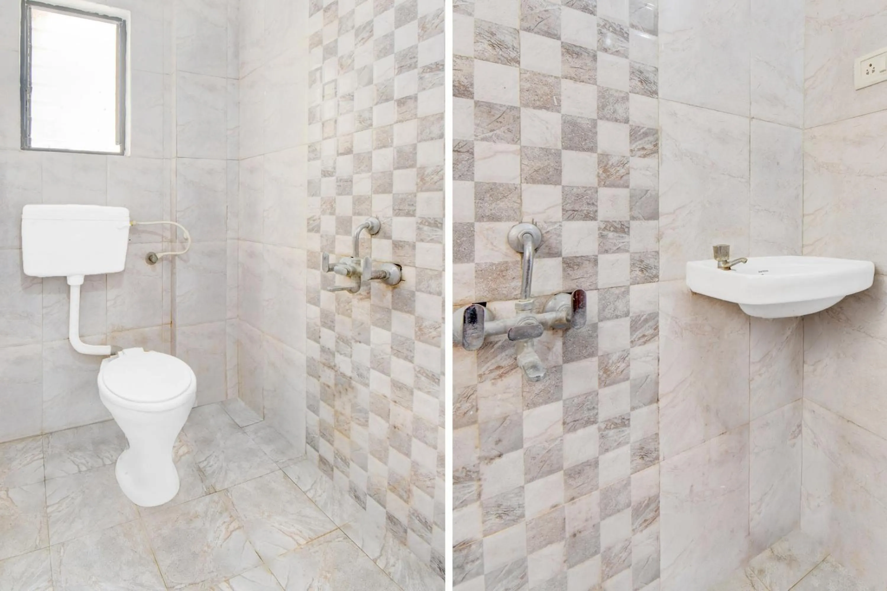 Bathroom in Super Hotel O Western Avenue Pune Formerly Happy Stay