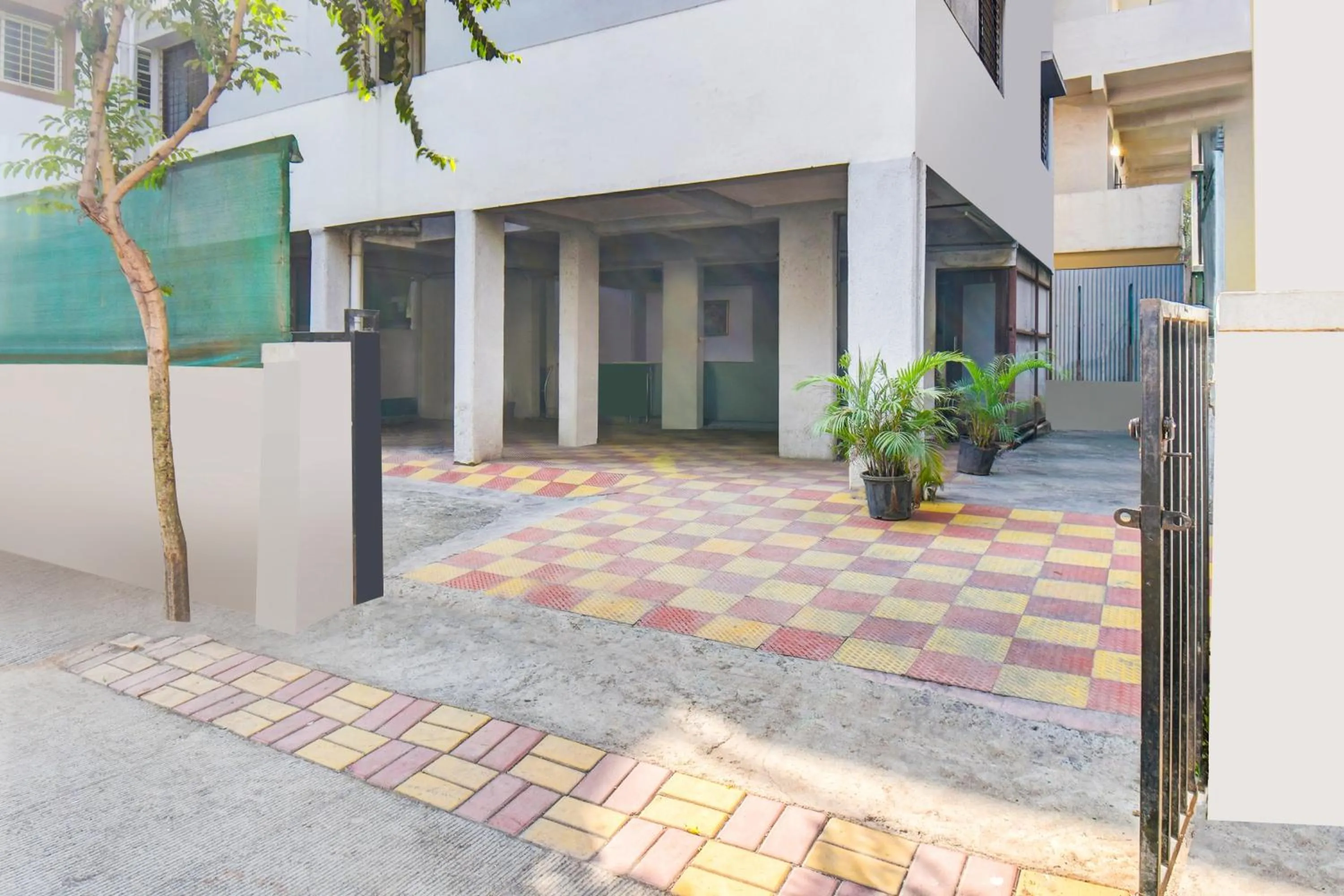 Facade/entrance in Hotel O Western Avenue Pune Formerly Happy Stay