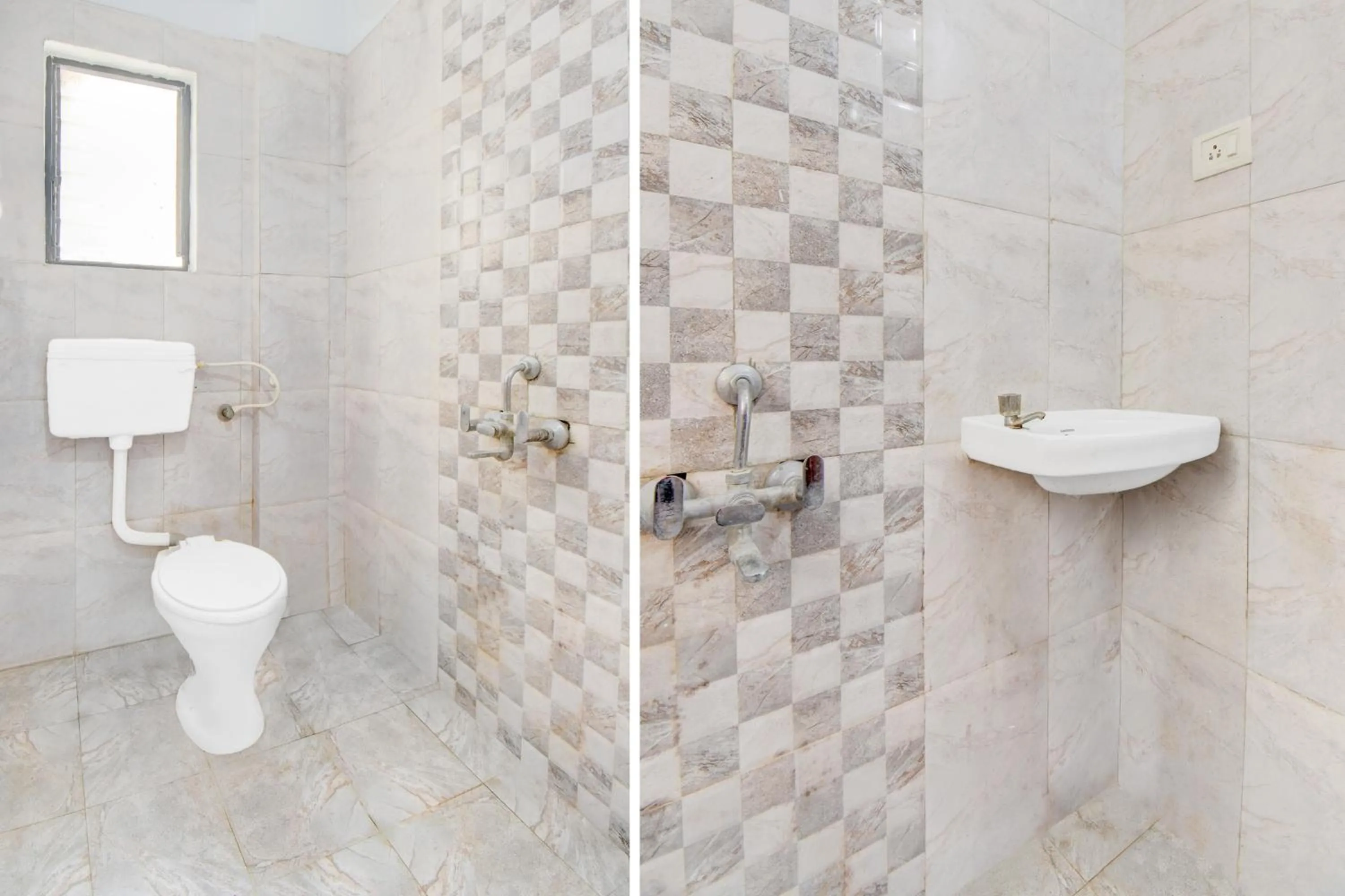 Bathroom in Super Hotel O Western Avenue Pune Formerly Happy Stay