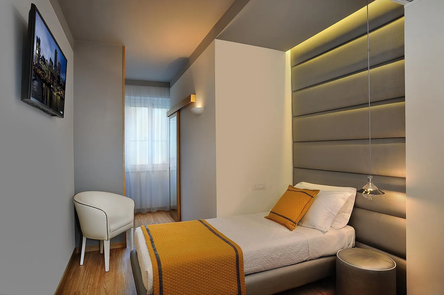 Photo of the whole room, Bed in Hotel Concord - Nel cuore di Riccione