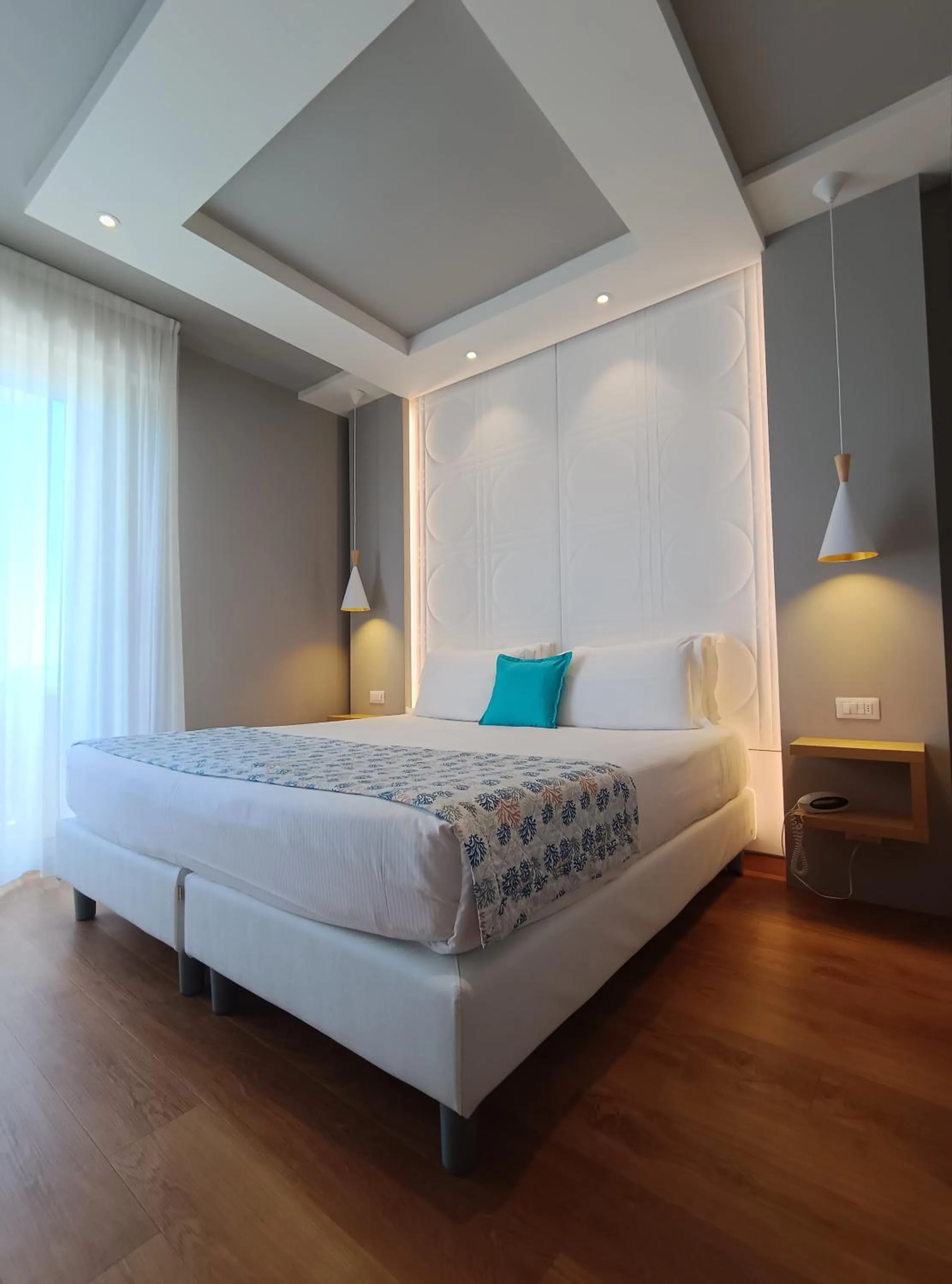 Bedroom, Bed in Hotel Concord - Nel cuore di Riccione