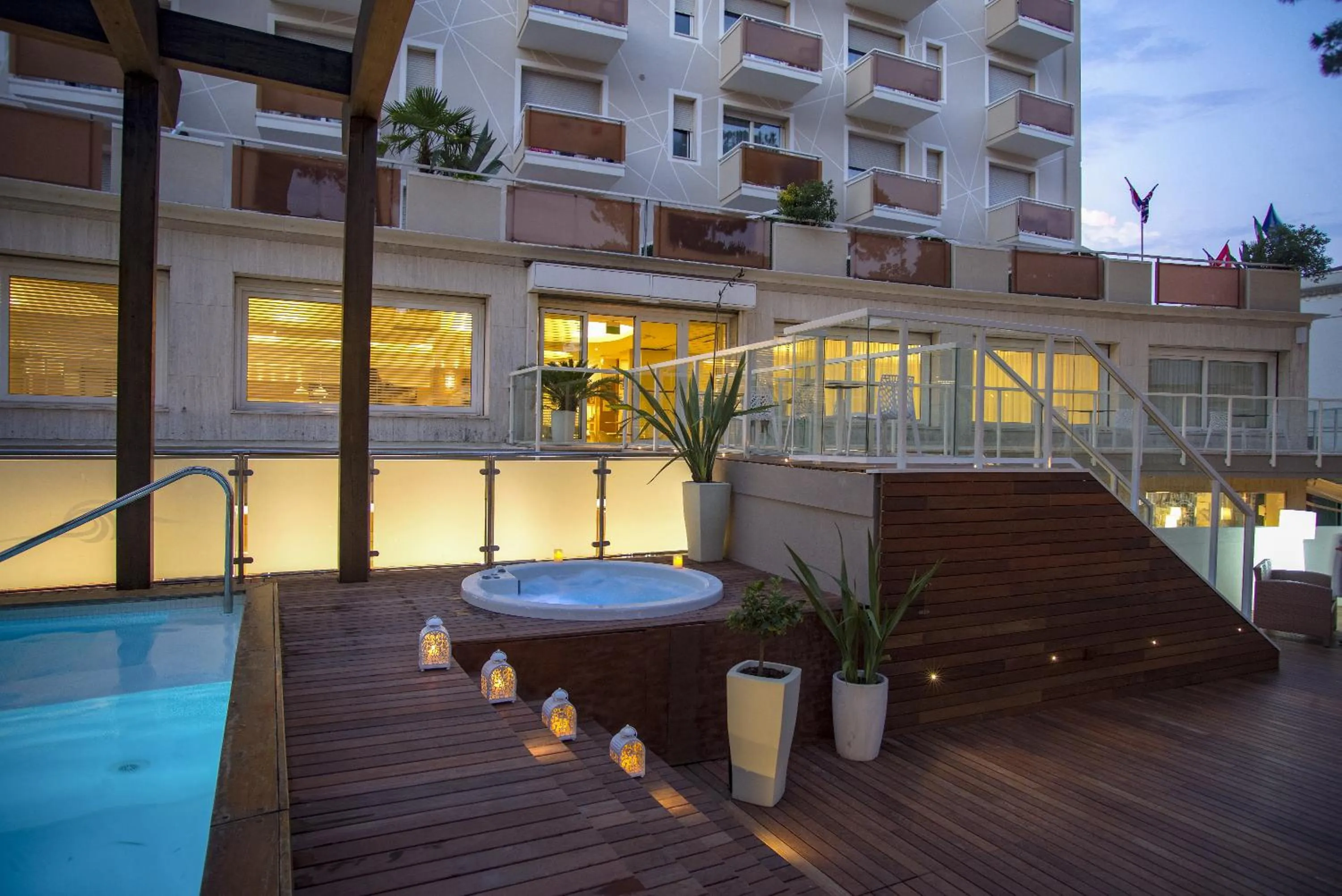 Swimming pool in Hotel Concord - Nel cuore di Riccione