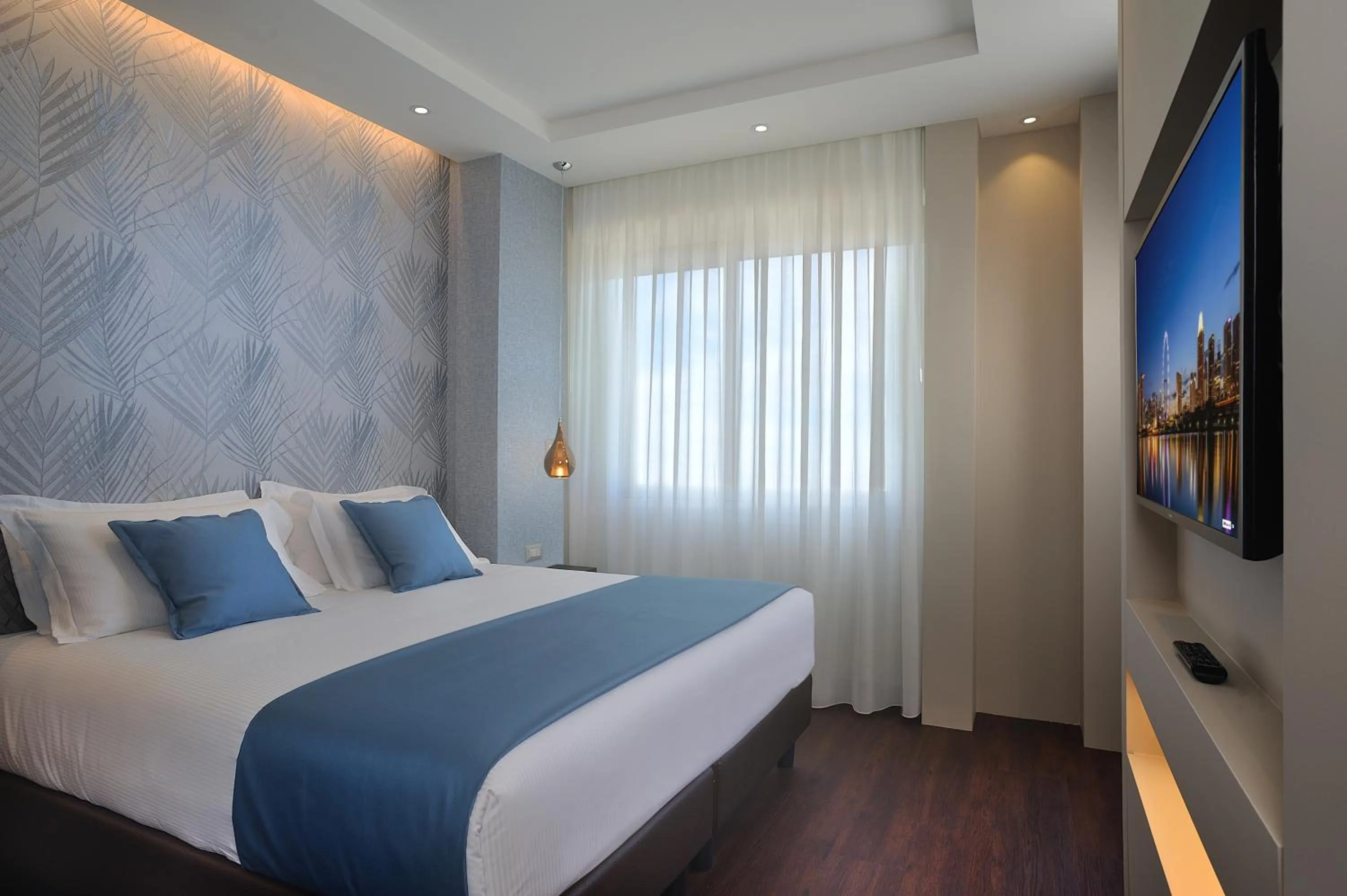 Bedroom, Bed in Hotel Concord - Nel cuore di Riccione