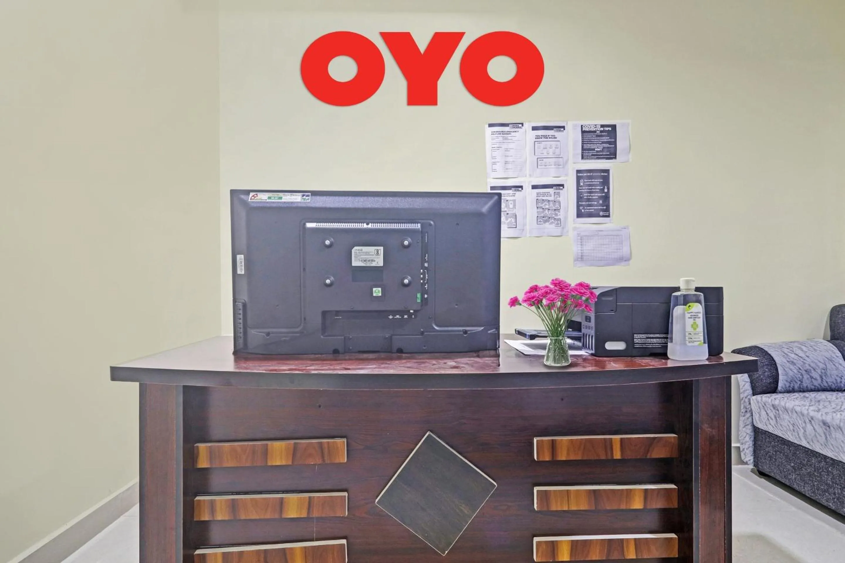 Lobby or reception in Hotel O Hanuma Residency