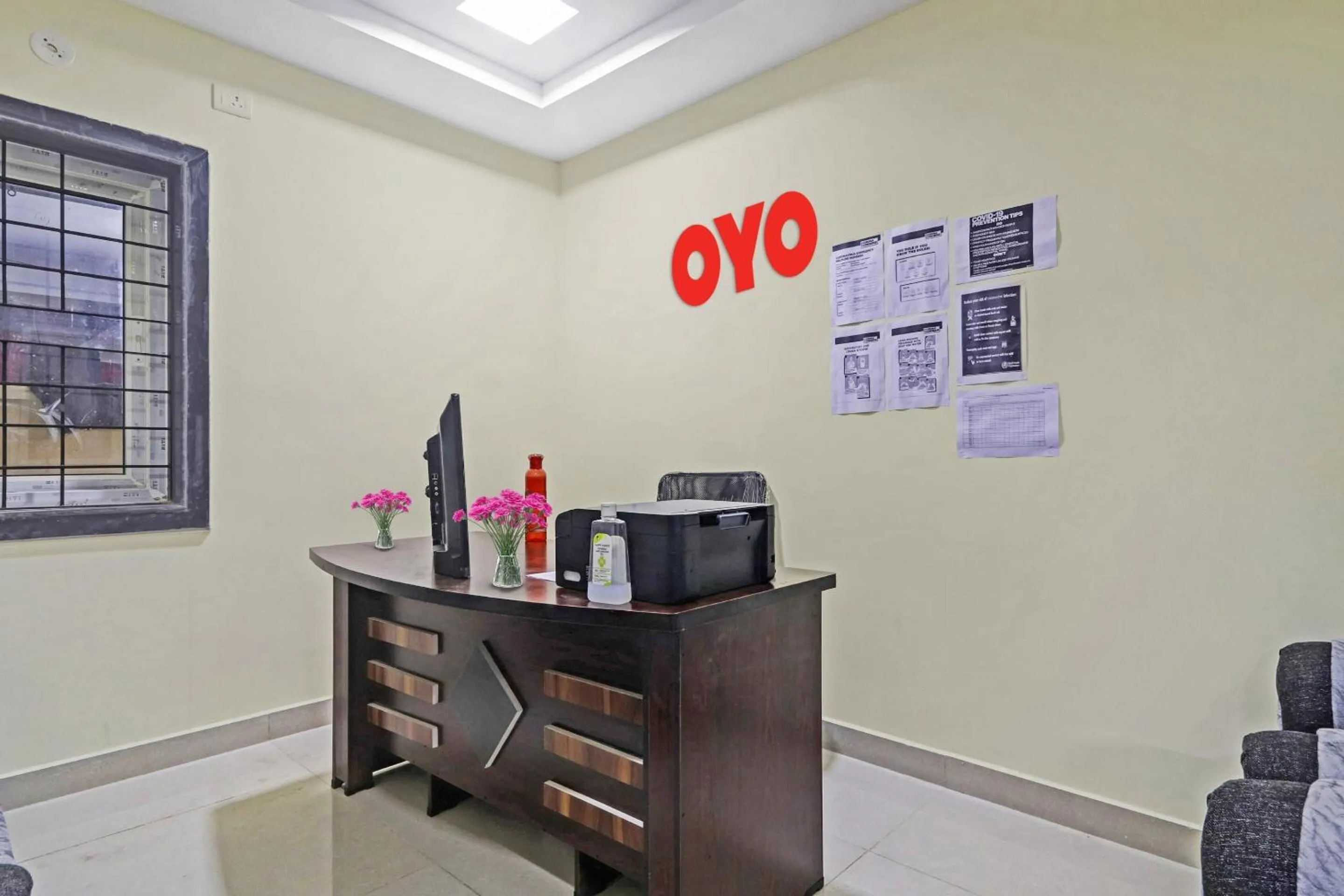 Lobby or reception in Hotel O Hanuma Residency