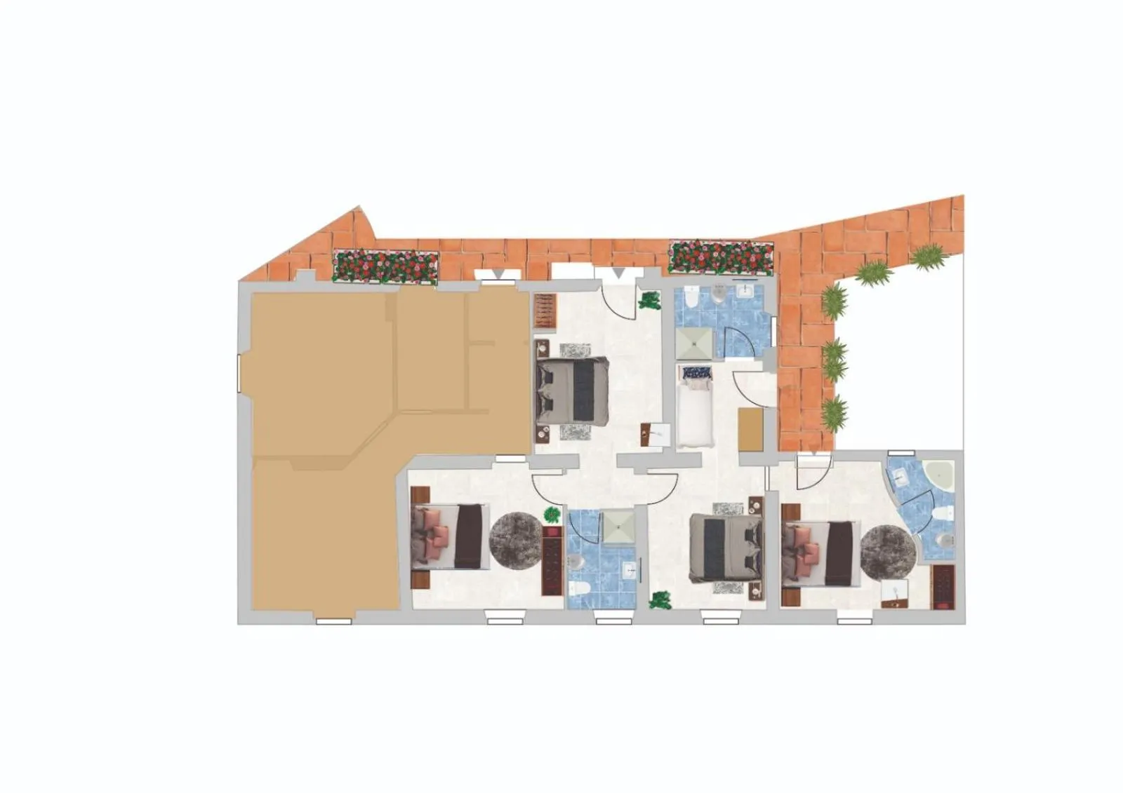 Communal lounge/ TV room in Amoliv