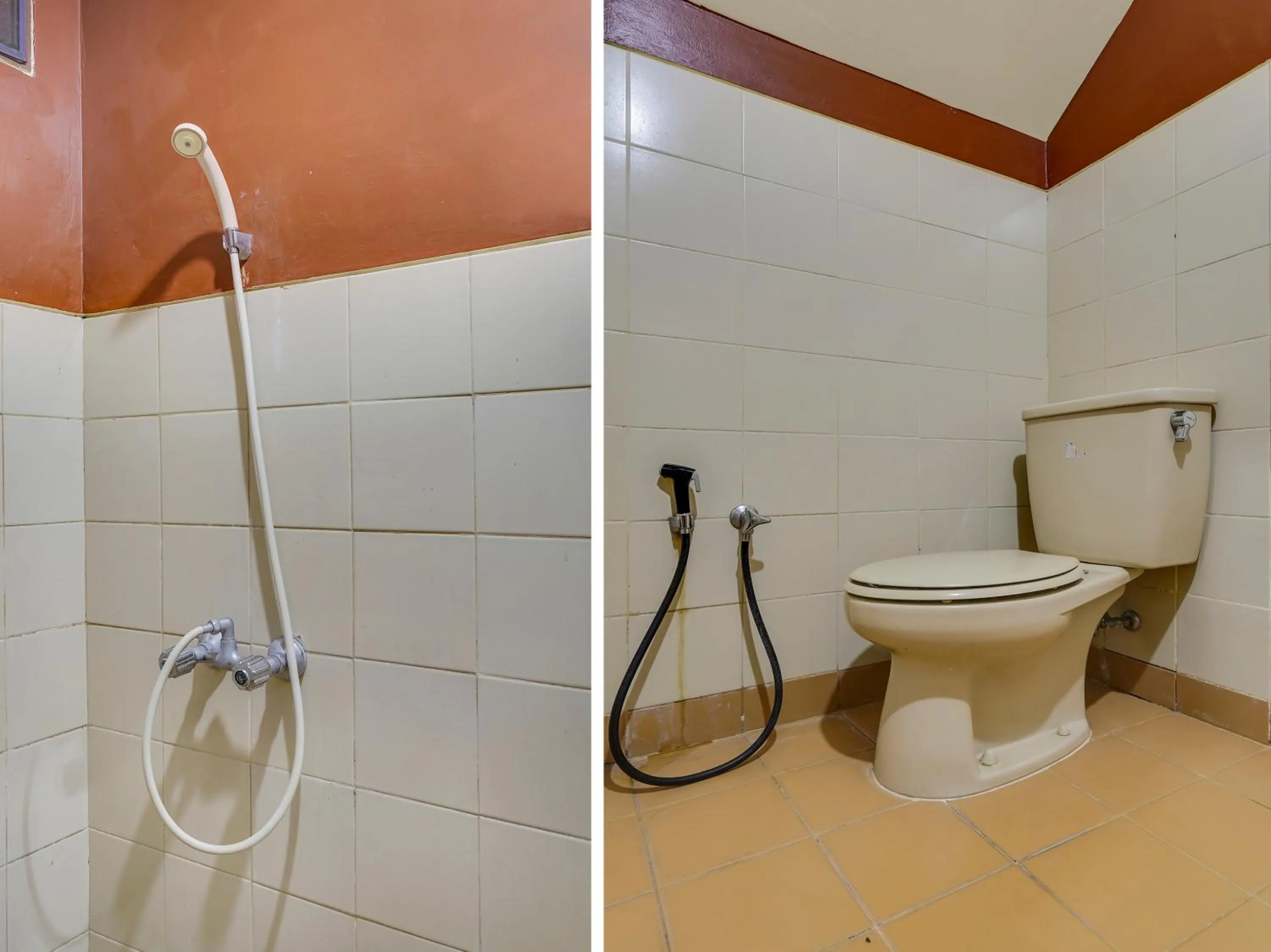 Bathroom in SPOT ON 91107 Villa Galaxy Resort