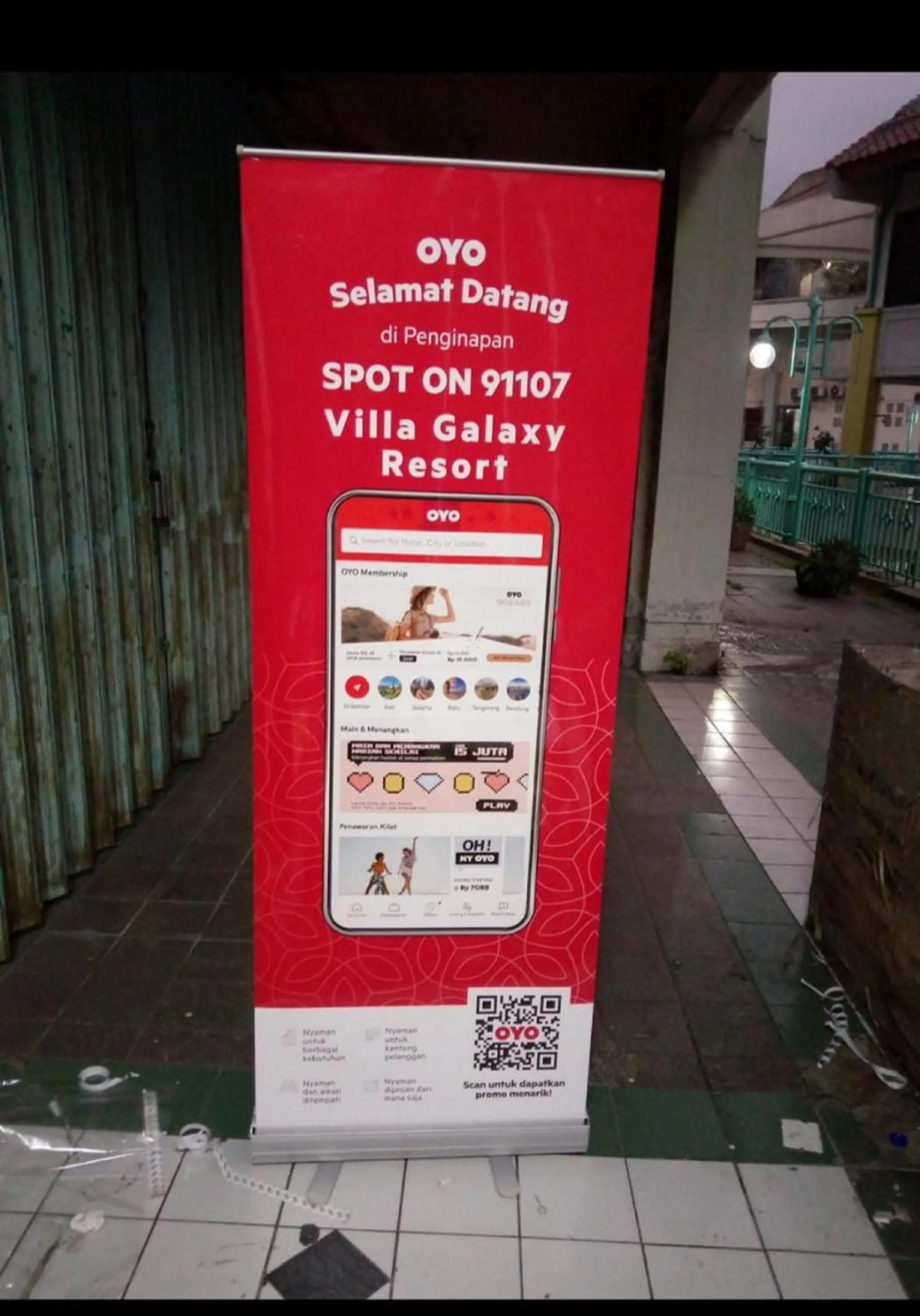 Logo/Certificate/Sign in SPOT ON 91107 Villa Galaxy Resort