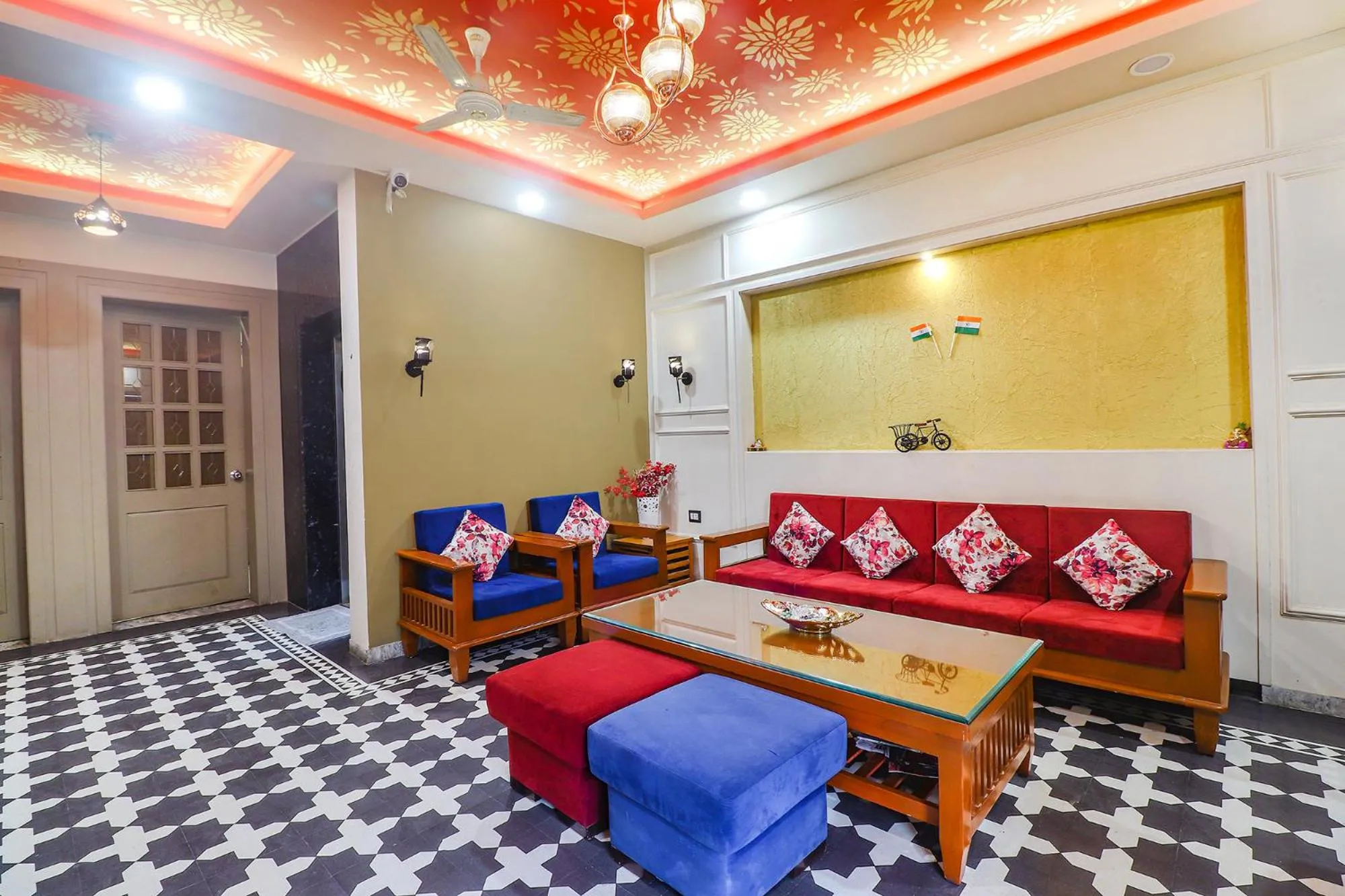 Living room in FabHotel Be Happy