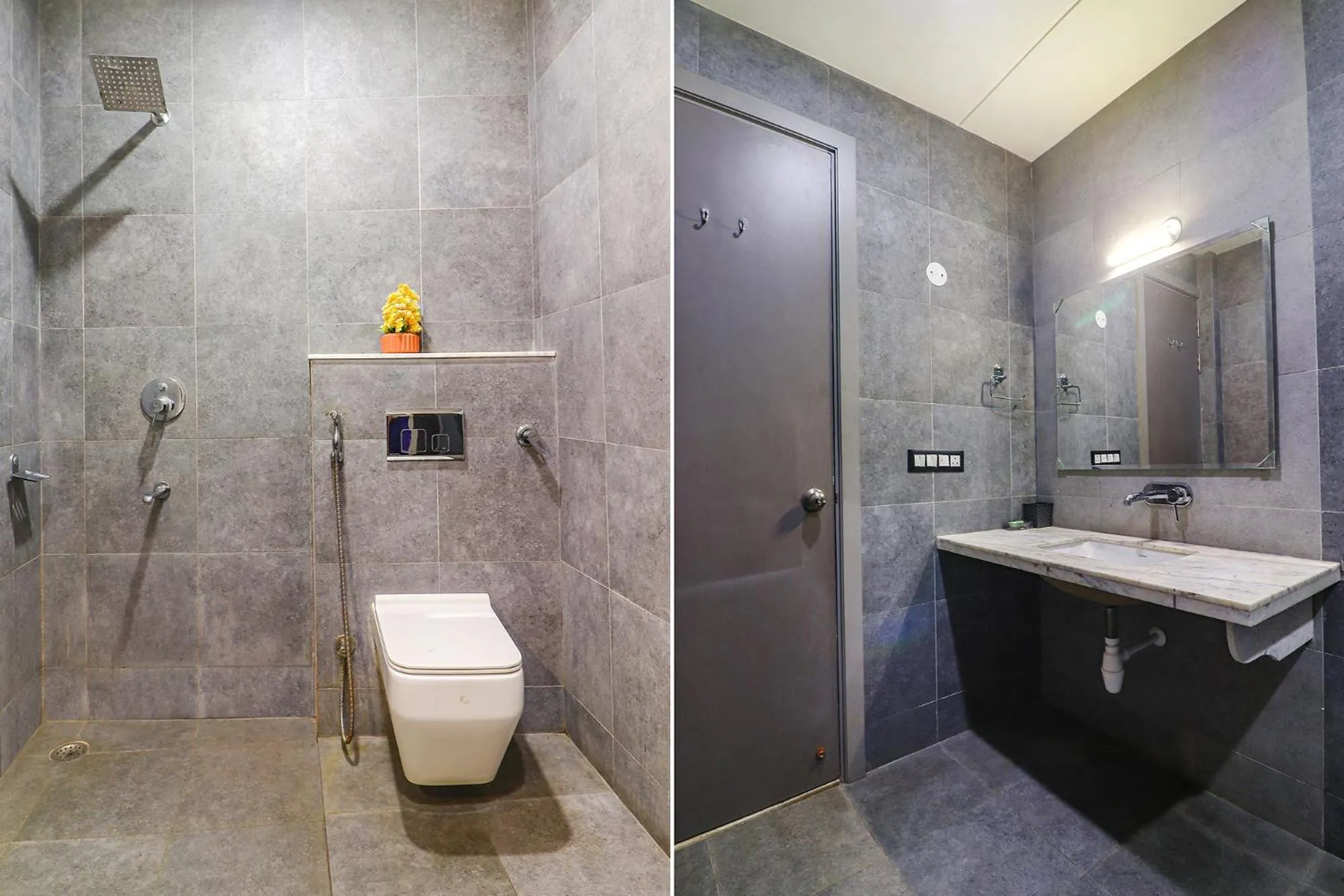 Bathroom in FabHotel Be Happy