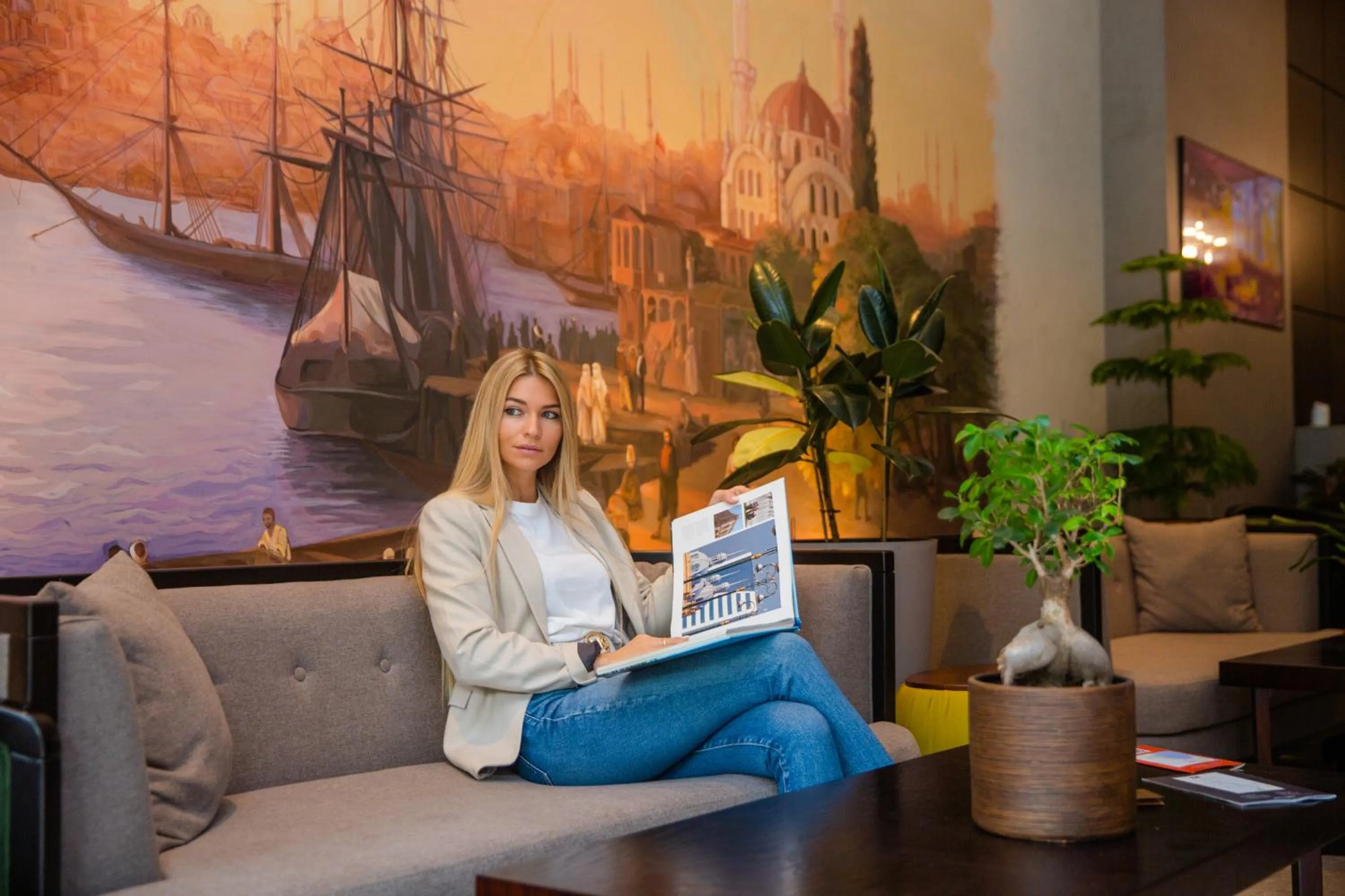 People in Golden Horn Apart Hotel