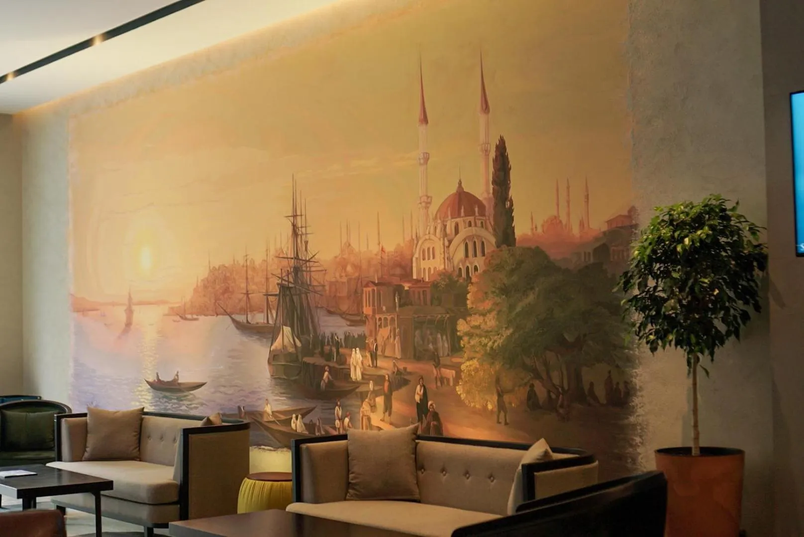 Lobby or reception in Golden Horn Apart Hotel