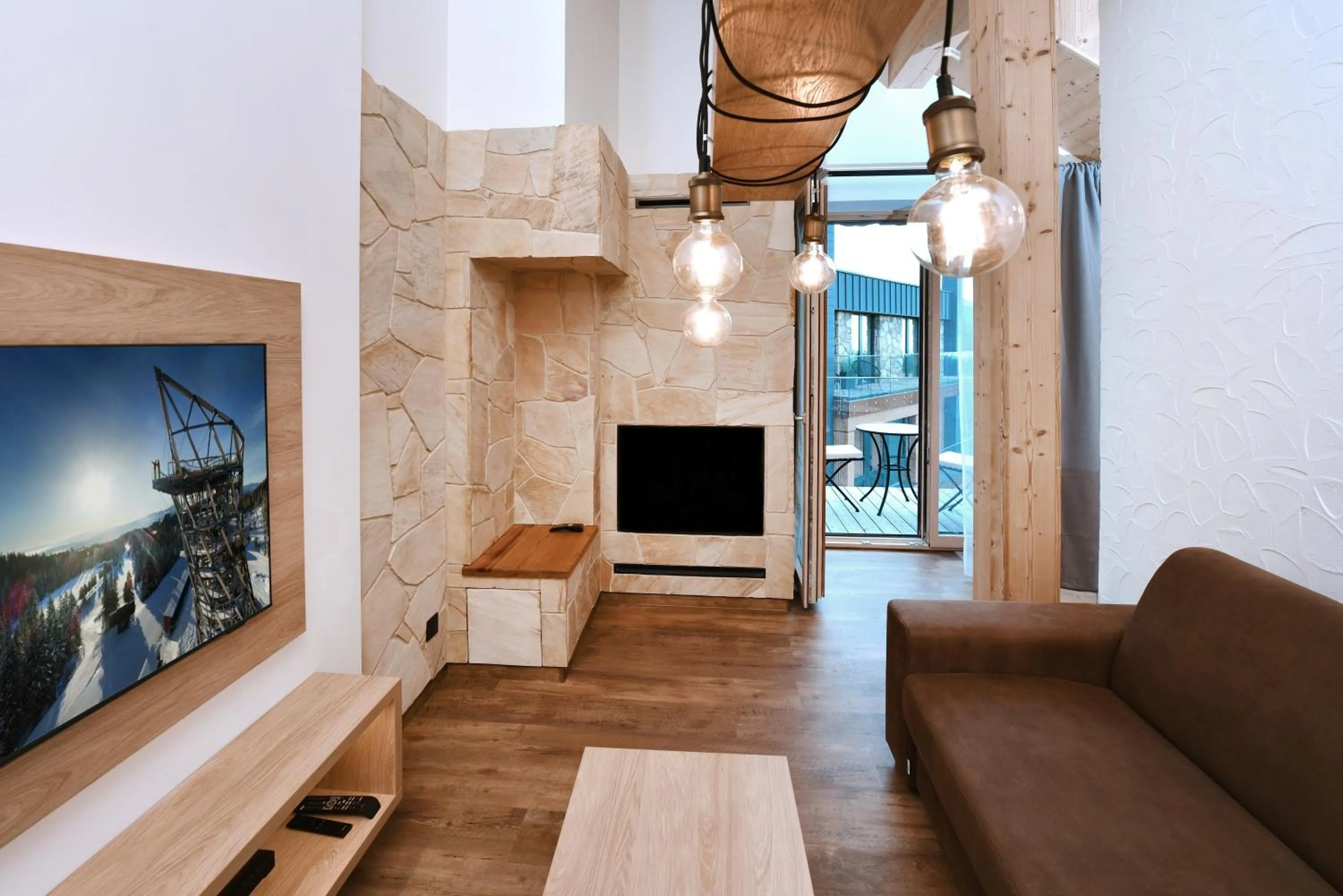 Seating area in APLEND Hotel Ovruč