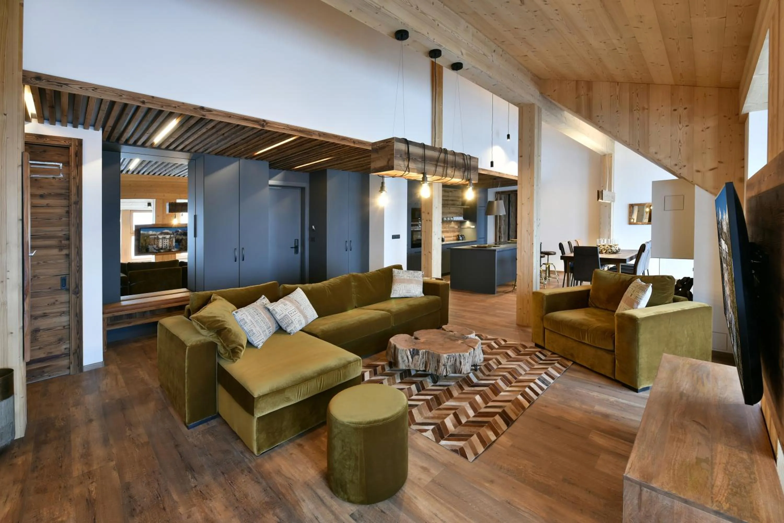 Living room in APLEND Hotel Ovruč