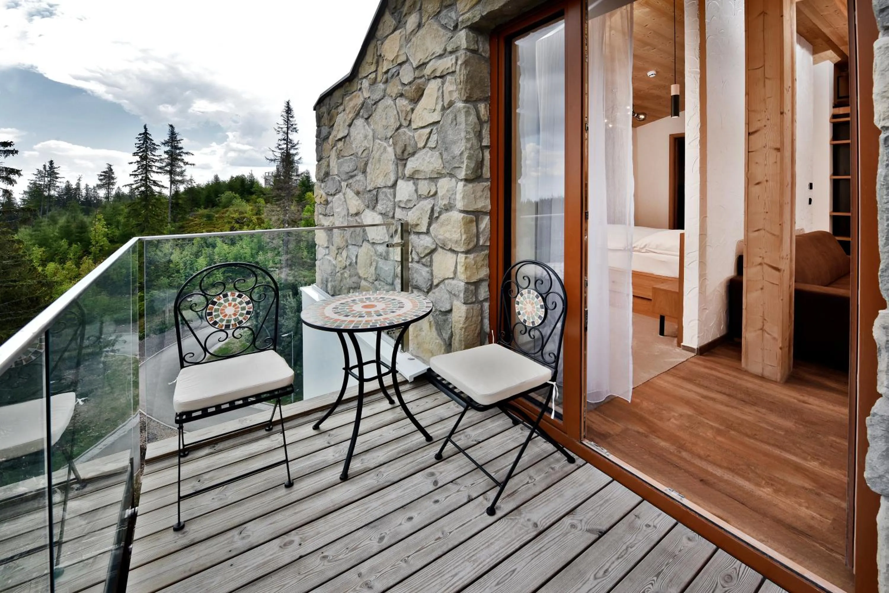 Balcony/Terrace in APLEND Hotel Ovruč
