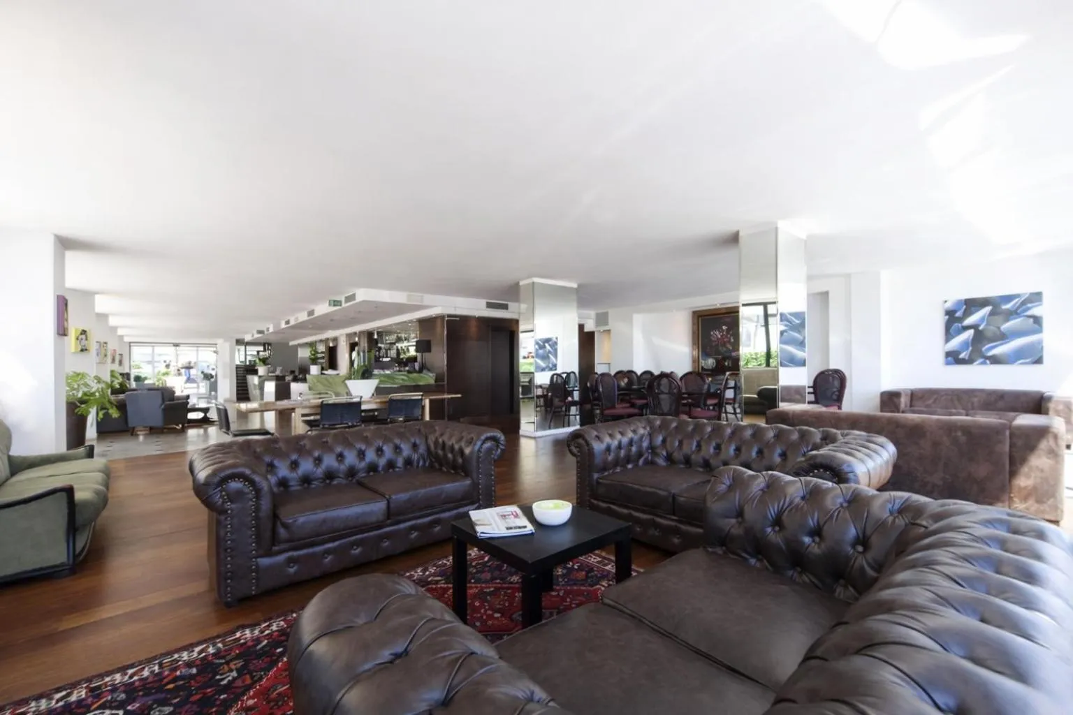 Living room in Hotel Regina Fronte Mare