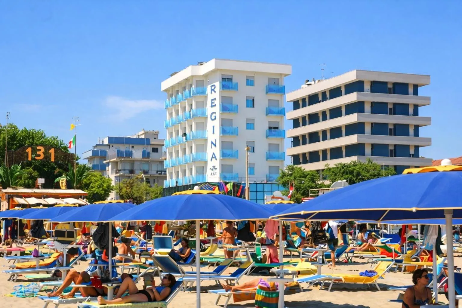 Day in Hotel Regina Fronte Mare