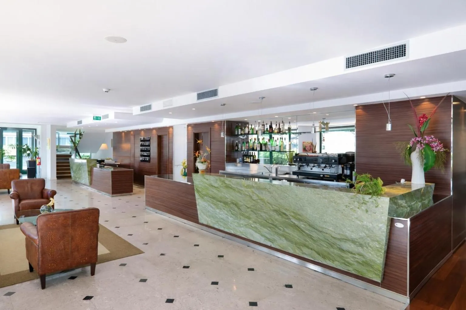 Living room in Hotel Regina Fronte Mare