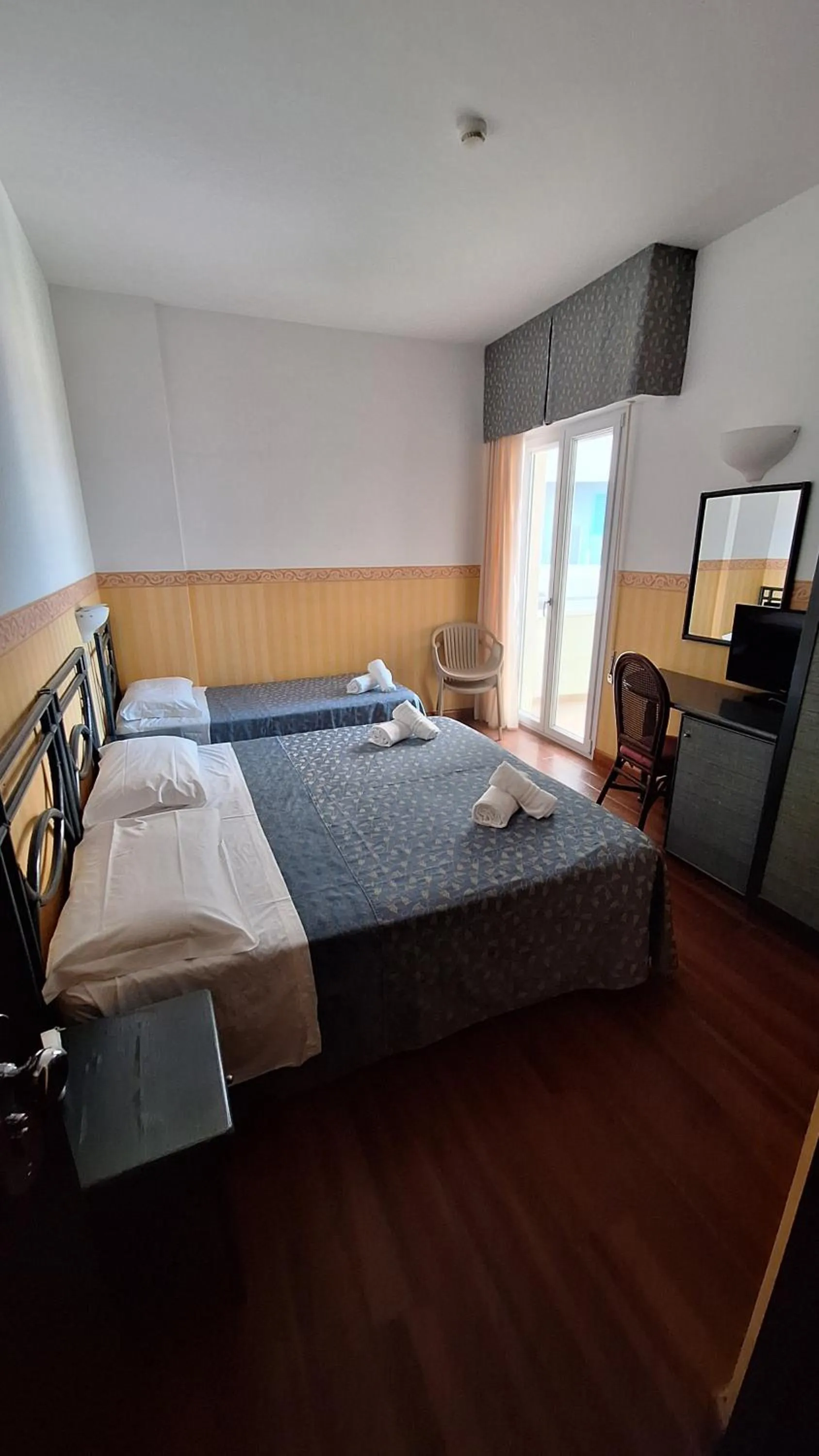 Bed in Hotel Regina Fronte Mare